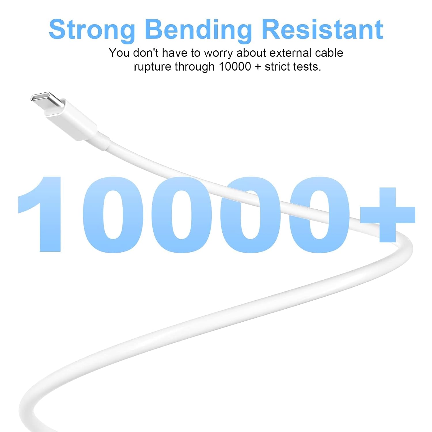 Detalle 2 de Apple USB‑C to USB‑C 1ft 60W Charging Cable Pack