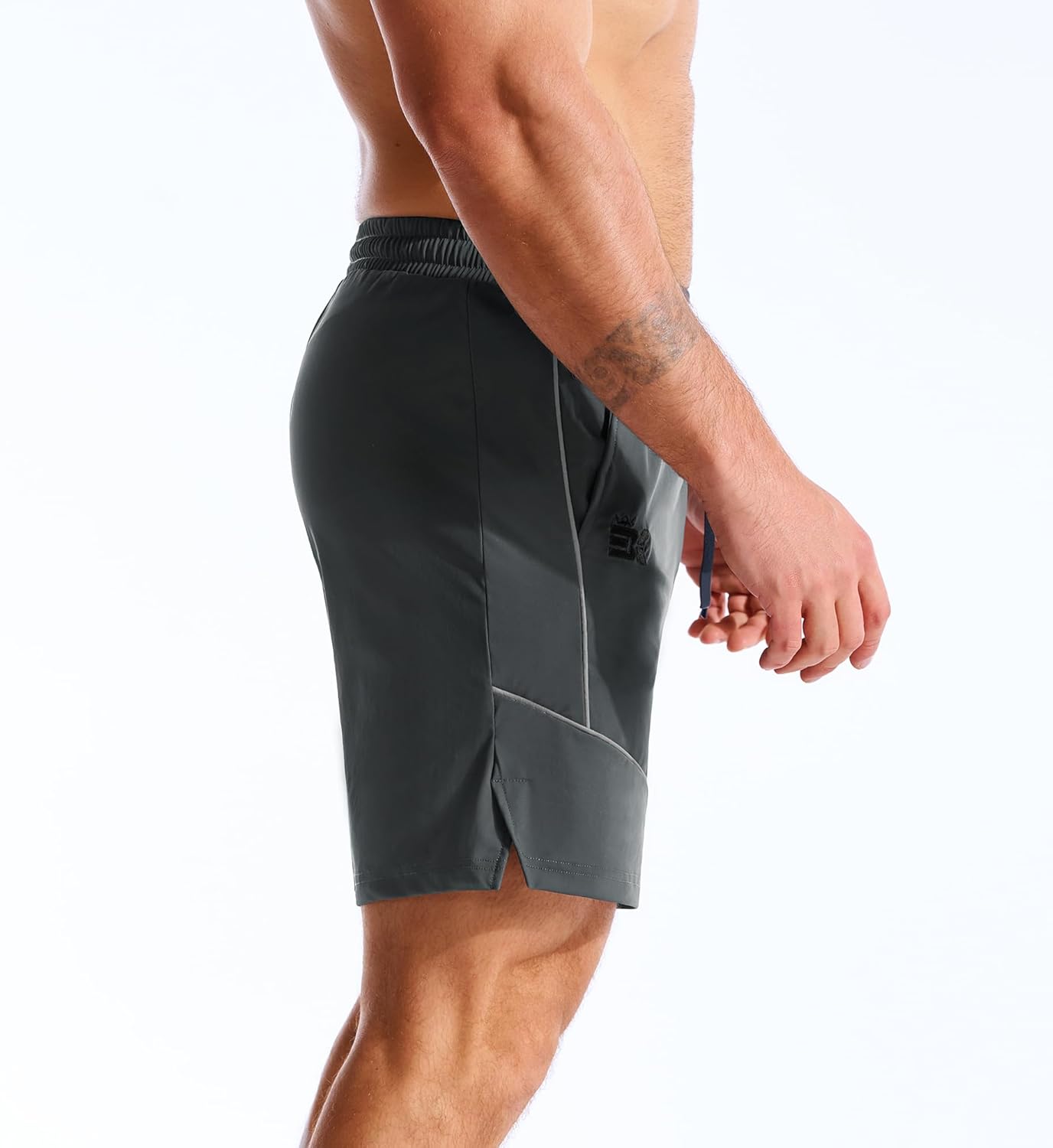 Thumbnail 6 de BROKIG AdiArmor Gym Shorts: Lightweight, breathable protection for training and running
