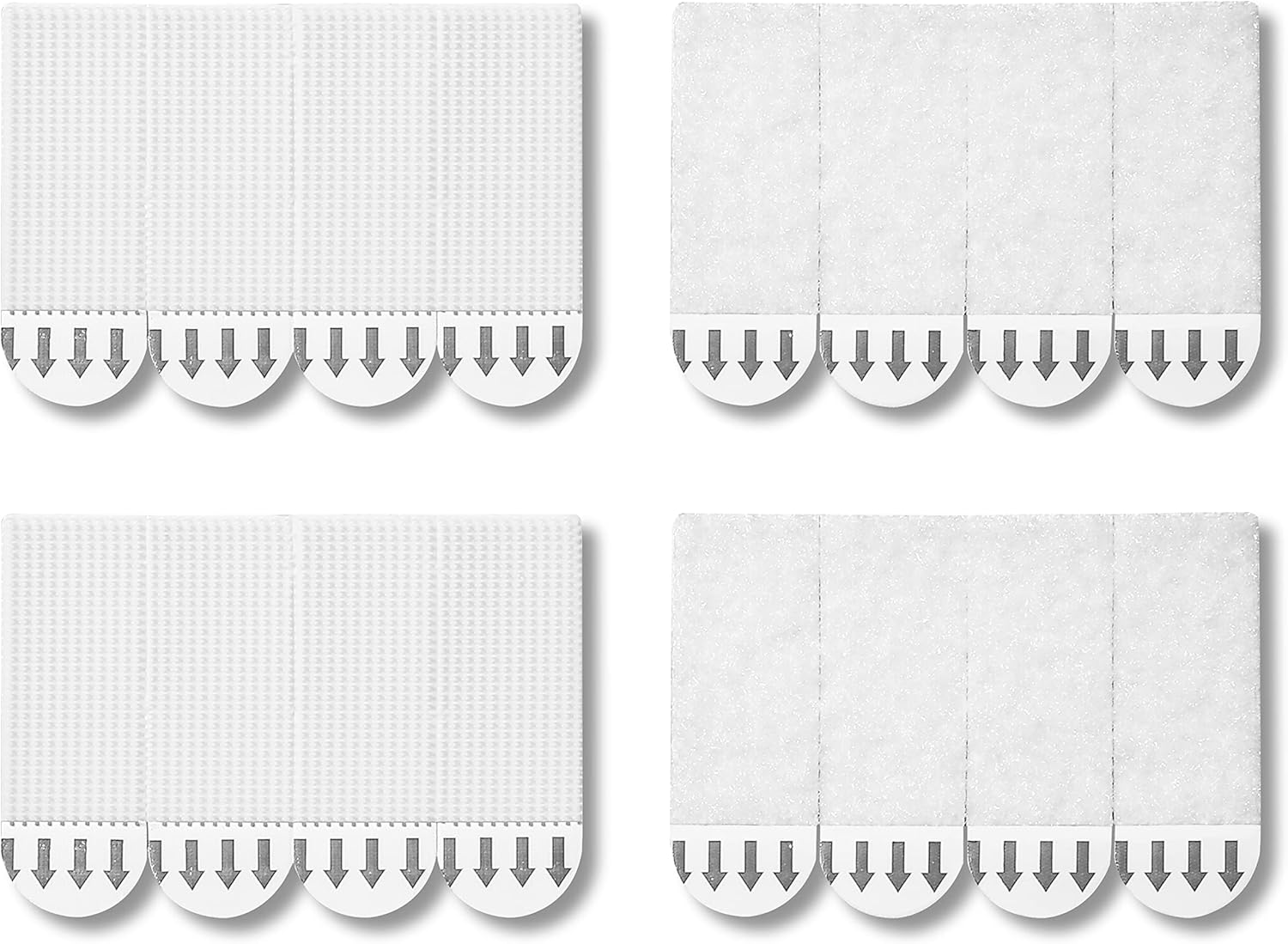 Detalle de JELLYSUB 36-Pairs Small Picture Hanging Strips Heavy Duty
