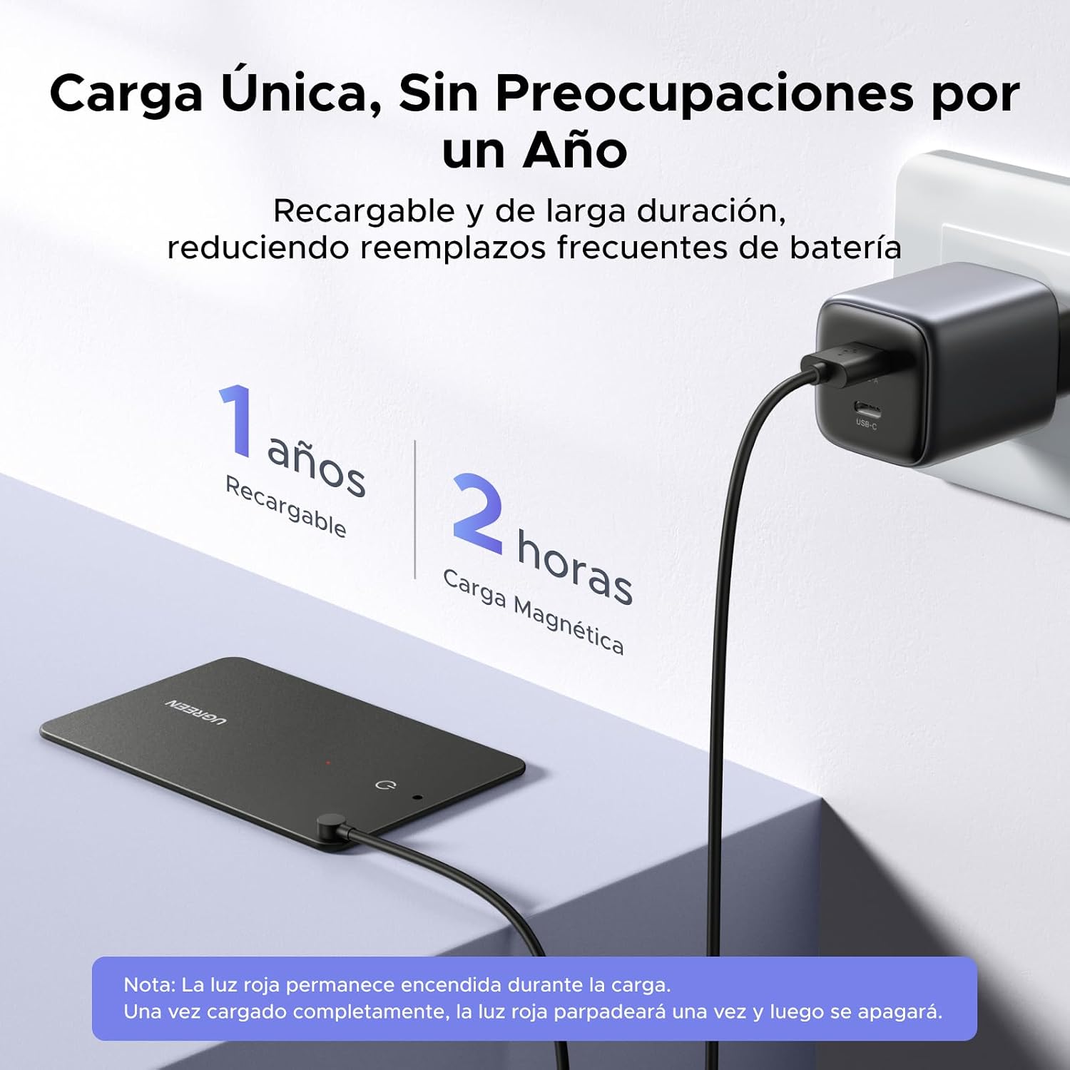 Thumbnail 5 de UGREEN FineTrack Slim S localizador Bluetooth 1,7 mm