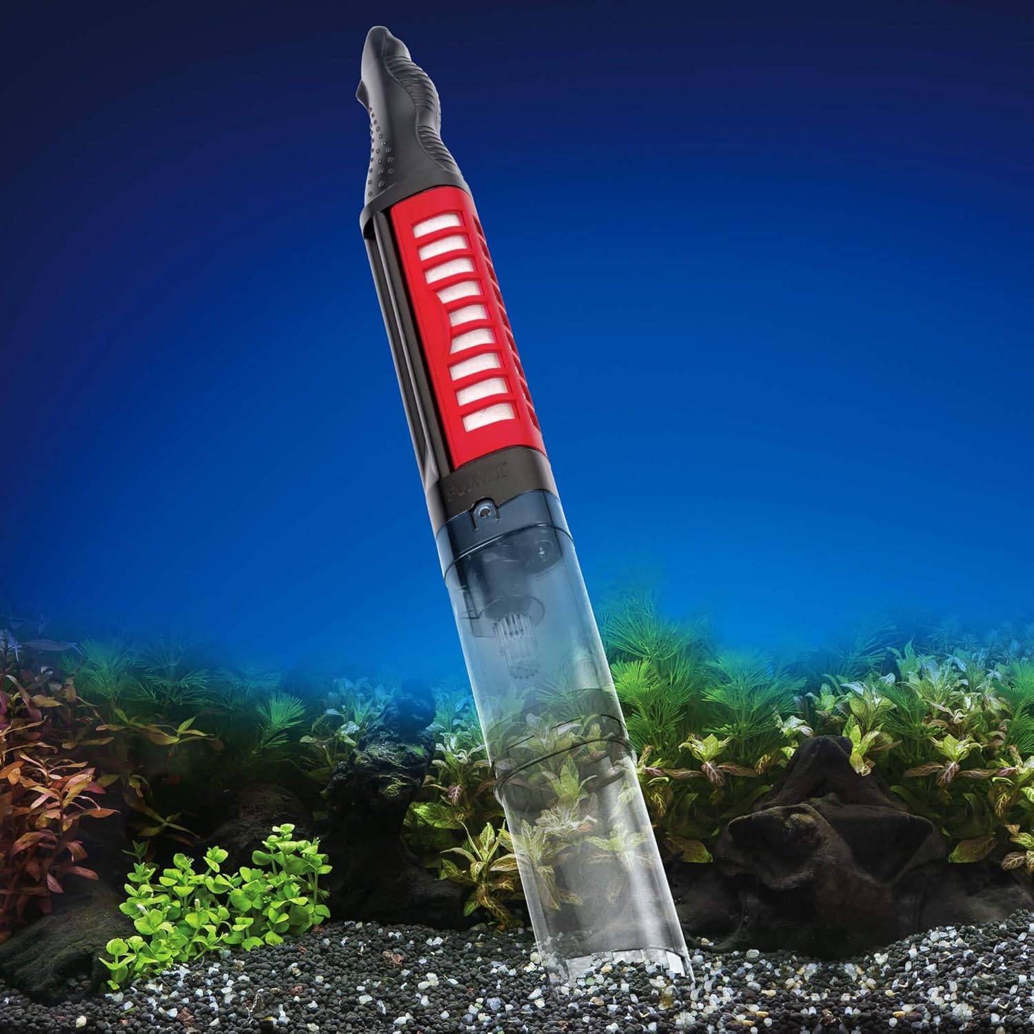 Detalle 2 de Fluval 11077 Pro Vac : aspirateur électrique pour nettoyer le fond de l’aquarium
