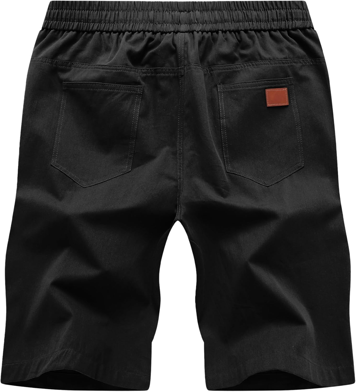 Thumbnail 3 de TARAINYA Short Homme en coton d’été, taille élastique à cordon de serrage et 4 poches