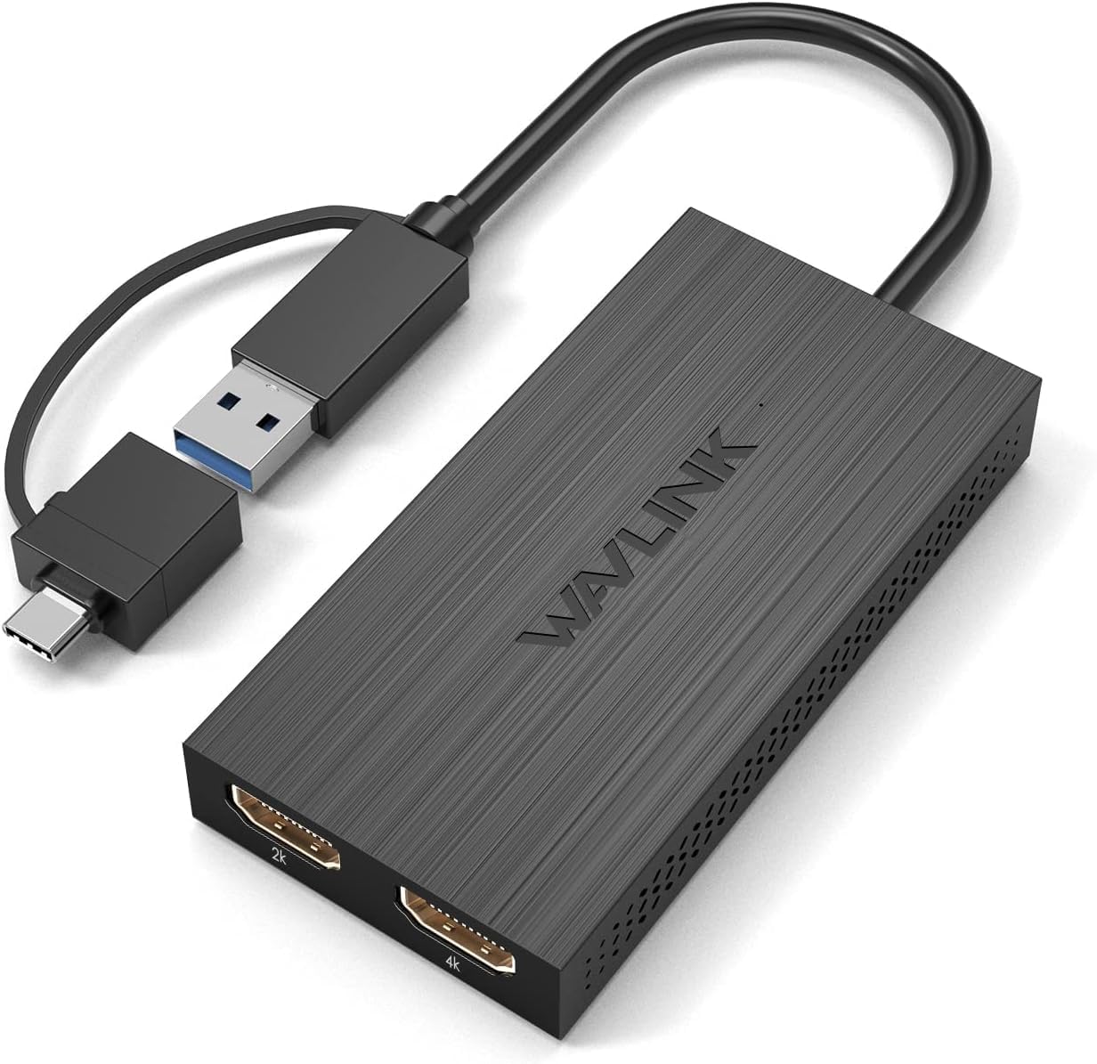 Detalle de WAVLINK USB to Dual HDMI Adapter 1080p@60Hz