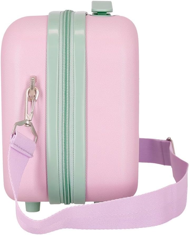Thumbnail 3 de Trousse da viaggio adattabile Joumma Disney “Traveling with Stitch” in ABS rosa, 29x21x15 cm