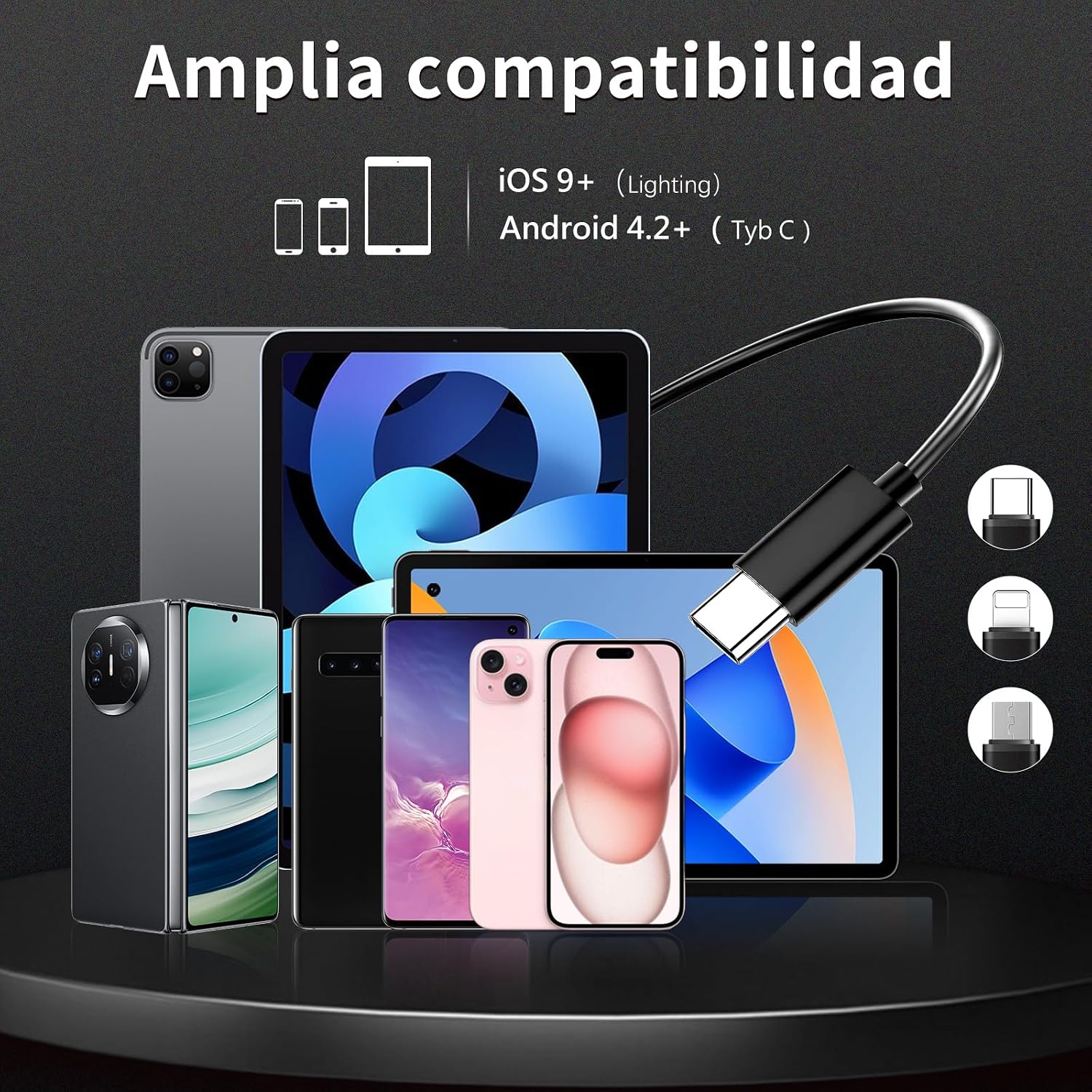 Thumbnail 4 de Ruycllo Endoscopio 1920P con Luz 5M