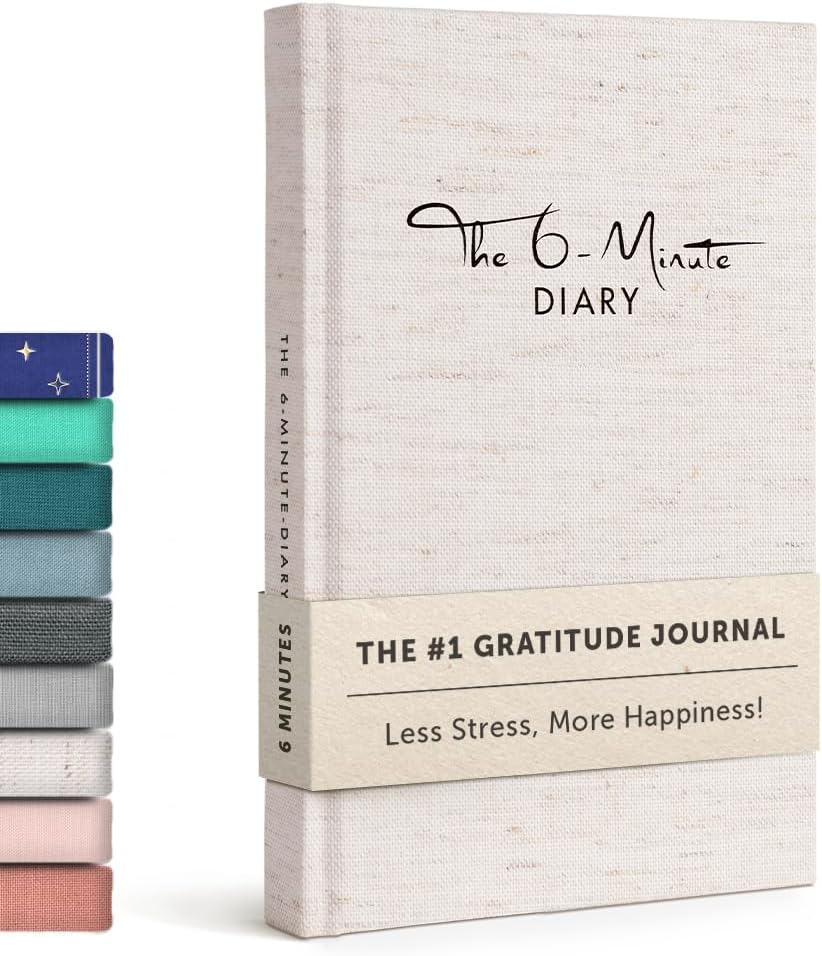 Detalle de UrBestSelf 6-Minute Diary gratitude journal 📔