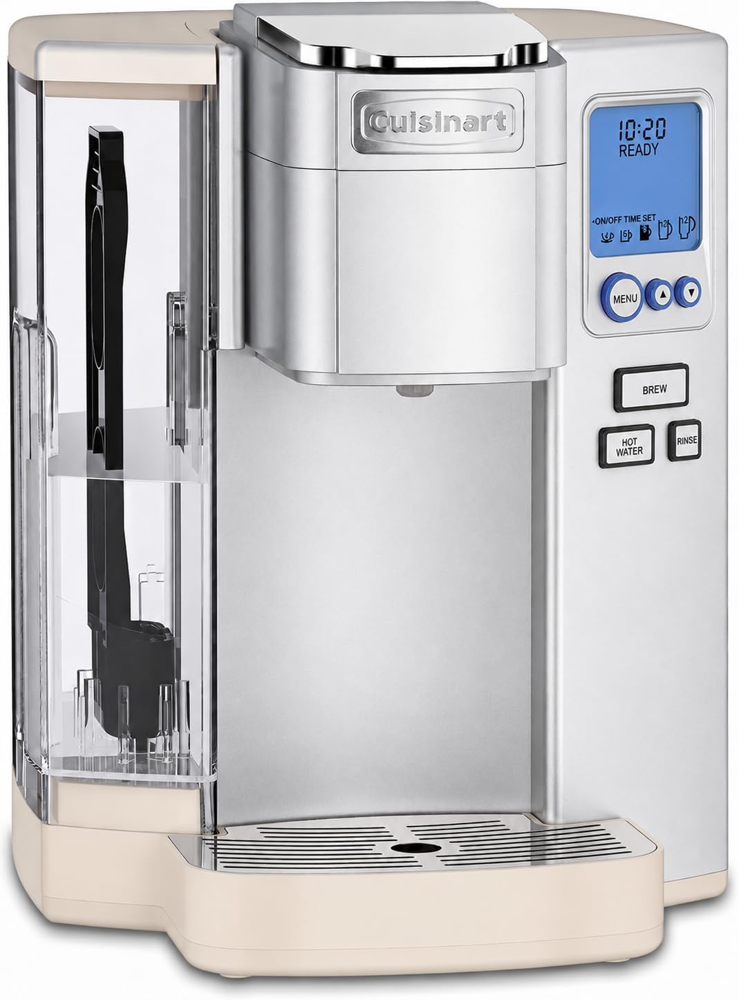 Cuisinart Single Serve Coffee Maker with 72-Ounce Reservoir (Programmable Brewing + Hot Water)