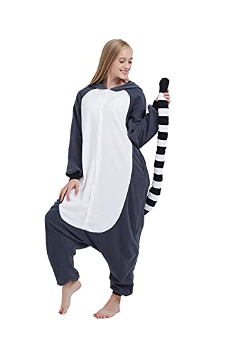 Thumbnail 2 de SimZoo Pijama mono lemur unisex 100% forro polar 🐵
