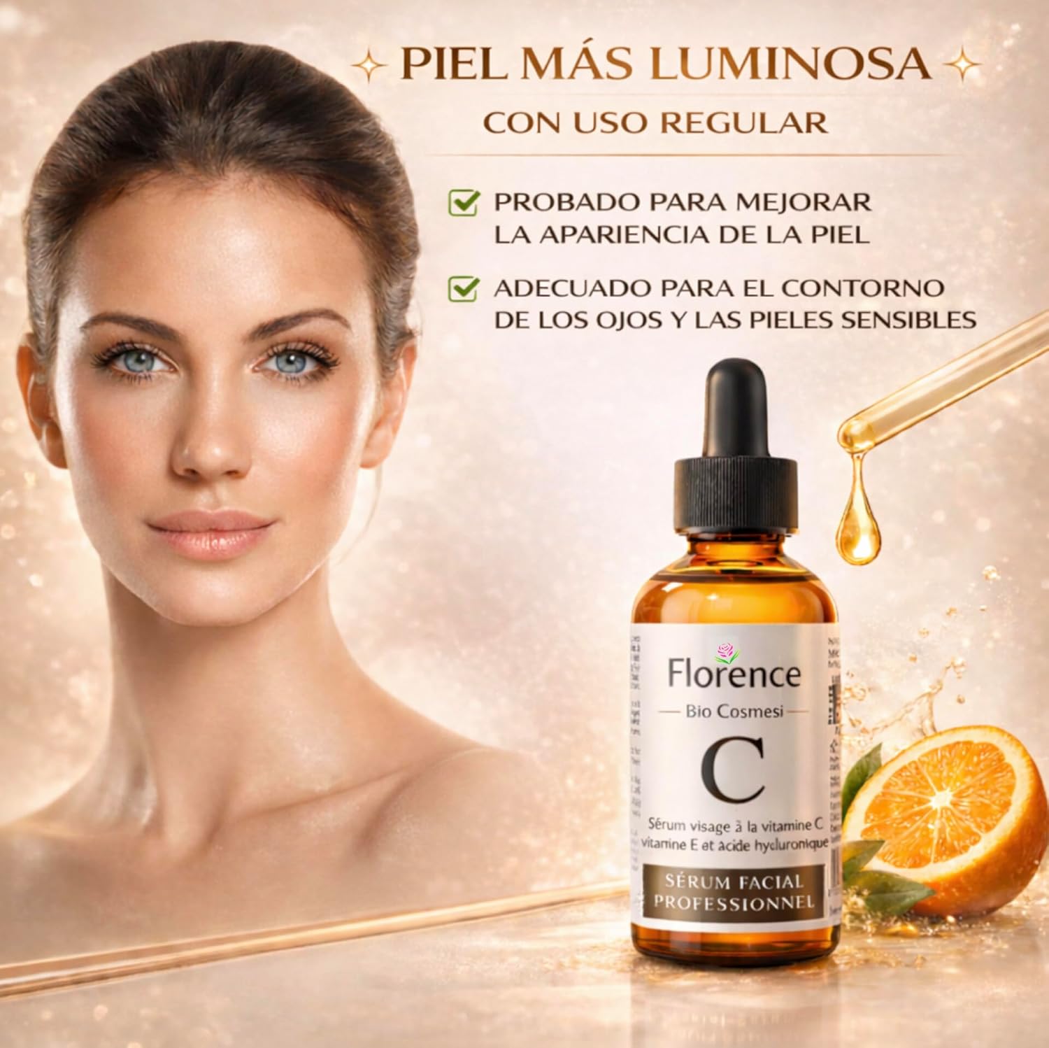 Thumbnail 2 de Bio Sérum Facial 60ml: Hidratante Vegano con Vitamina C