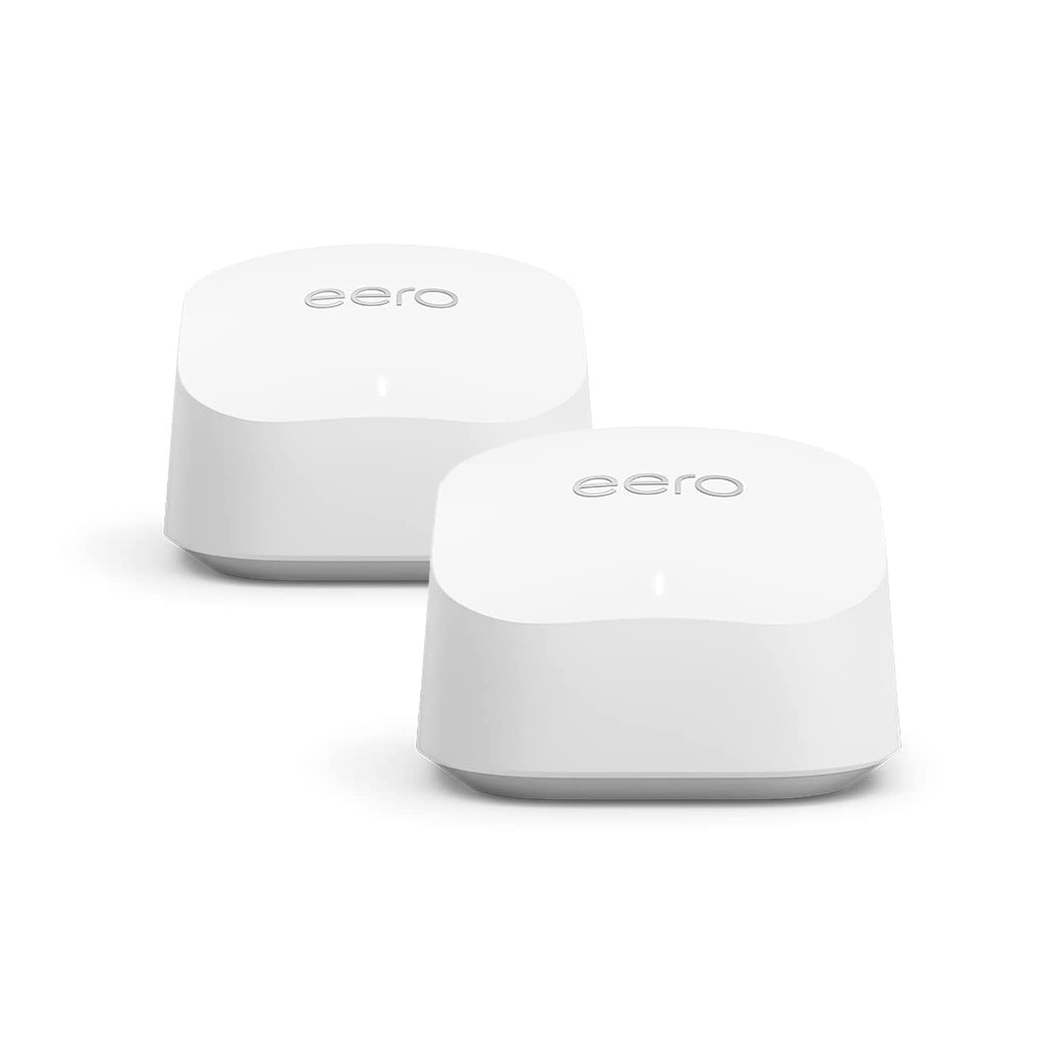 Detalle 2 de Amazon eero 6+ Mesh-WLAN-Router (Doppelpack, 1-Gbit/s Ethernet) für bis zu 280 m²