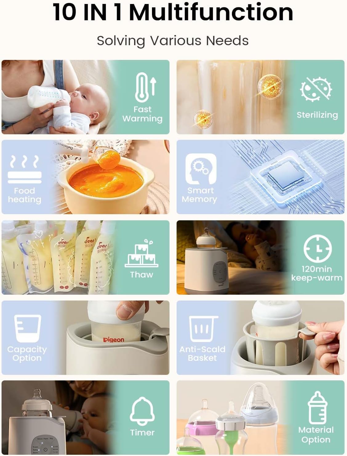 Detalle de Bottle Warmer for baby feeds
