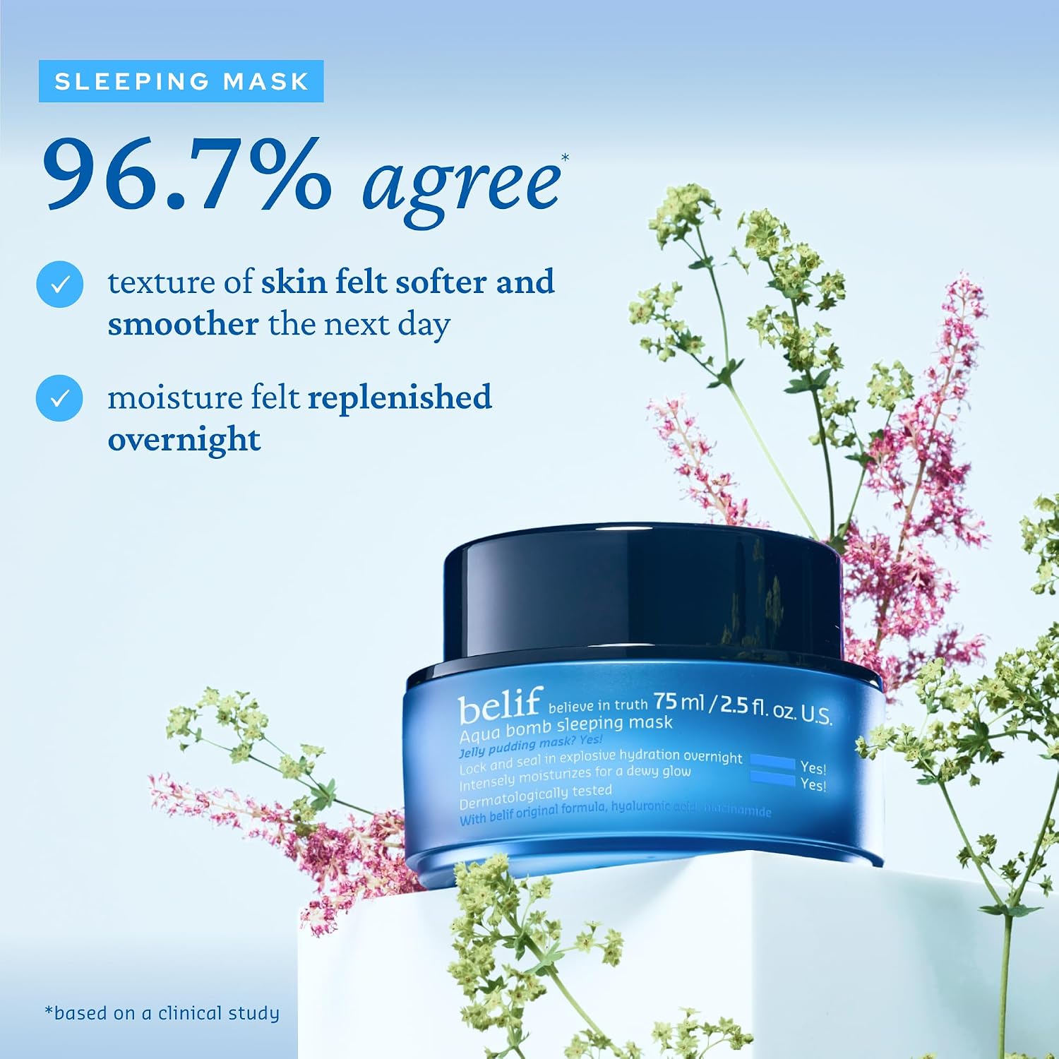 Thumbnail 5 de belif Vitamin E Jelly Overnight Mask 2.53 fl oz