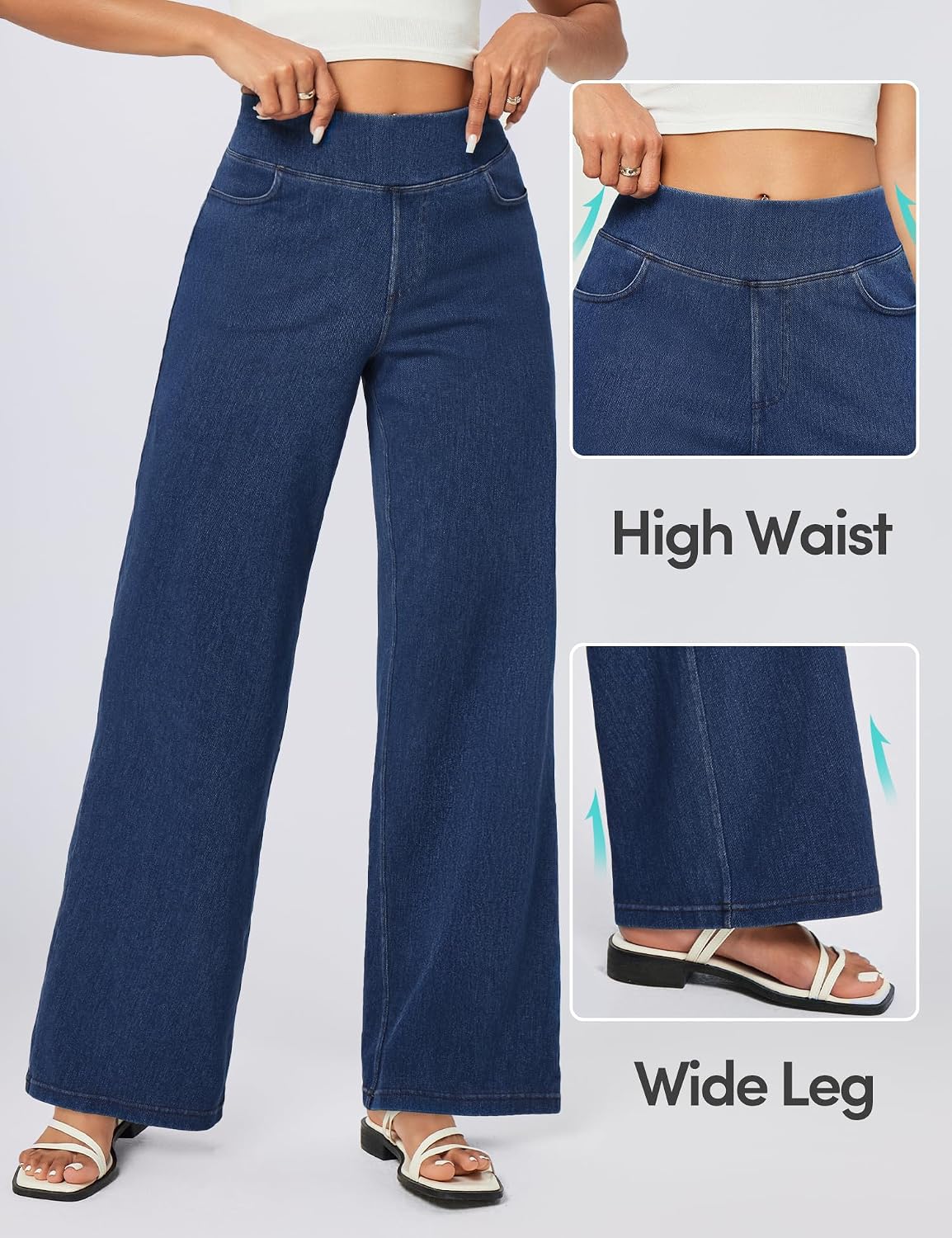 Thumbnail 4 de IUGA Wide Leg Jeans