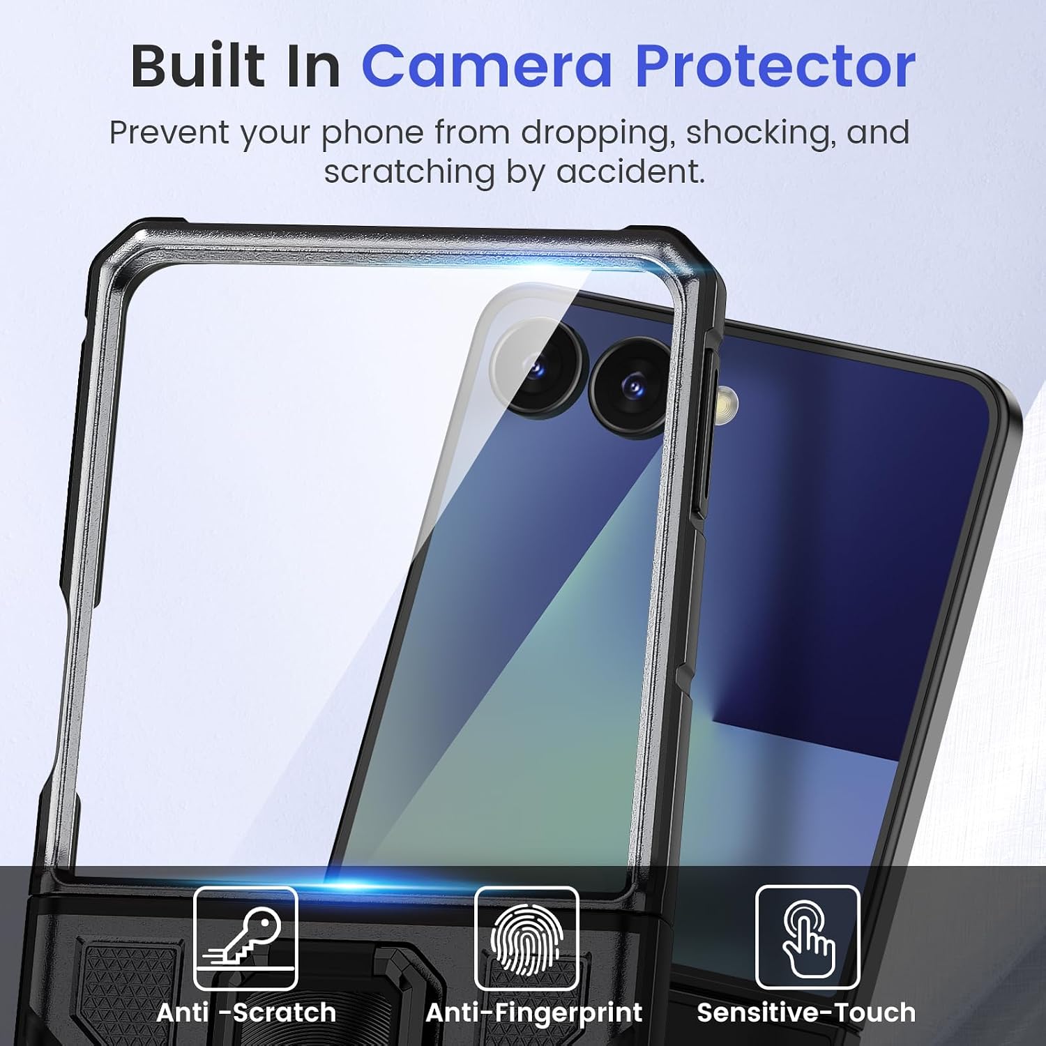 Detalle 2 de VEGO Z Flip 7 case with Screen Protector