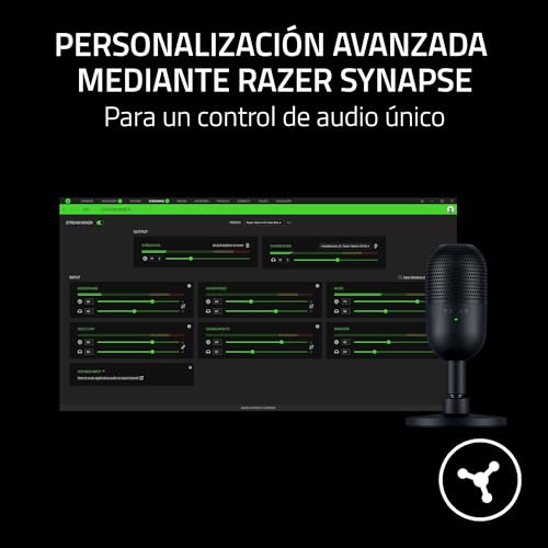Thumbnail 6 de Razer Seiren V3 Mini: micrófono USB ultracompacto con captación supercardioide y Tap-to-Mute