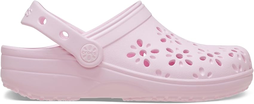 Thumbnail 4 de Crocs Classic Floral Cut Out Clog K zuecos 32/33