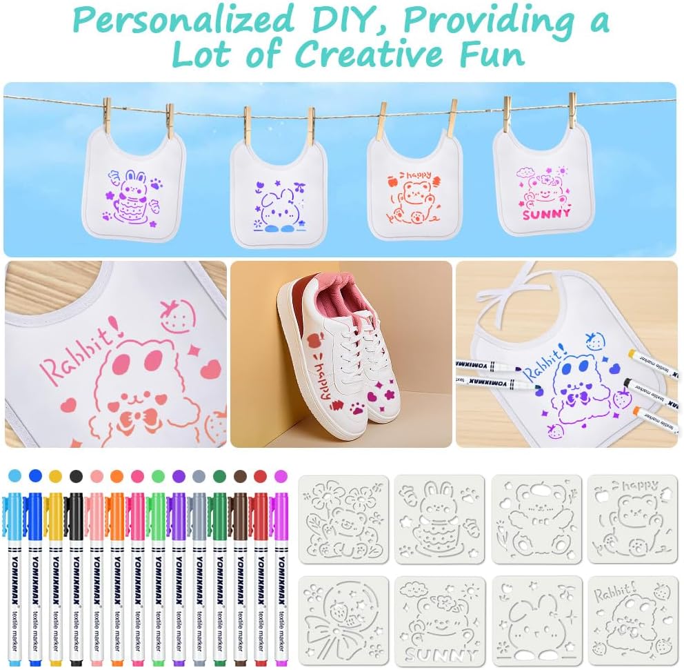 Thumbnail 4 de Aolso Baby painting bibs set, 14 piece