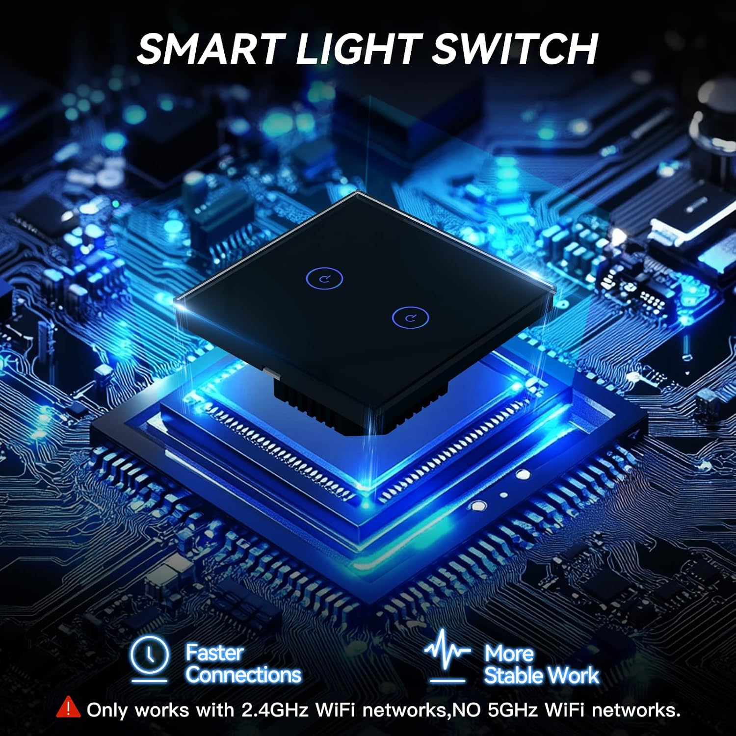 Thumbnail 6 de BSEED Smart Lichtschalter 2 Fach WLAN