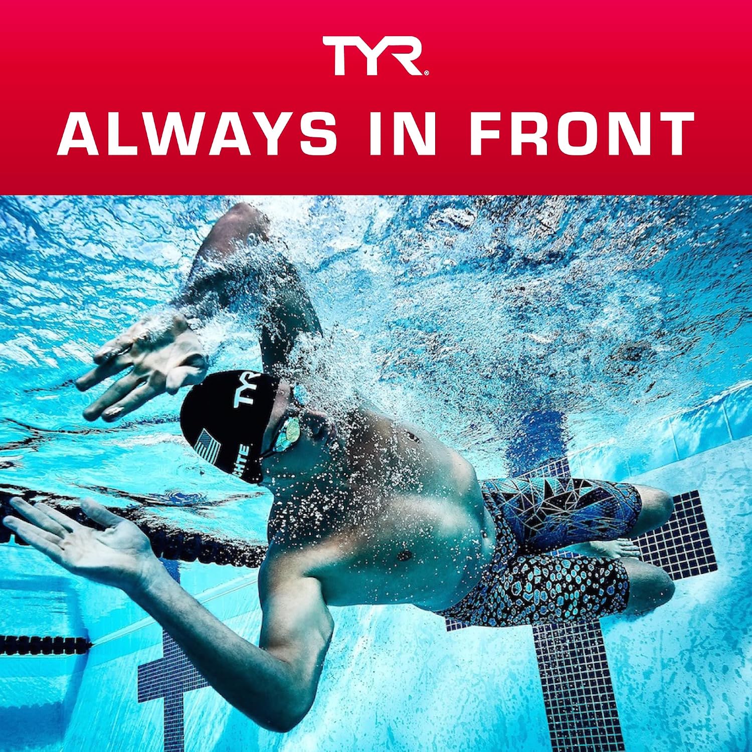 Thumbnail 5 de TYR Adult Lycra Swim Cap