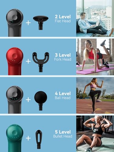 Detalle 2 de HEYCHY Super Mini Massage Gun ⚙