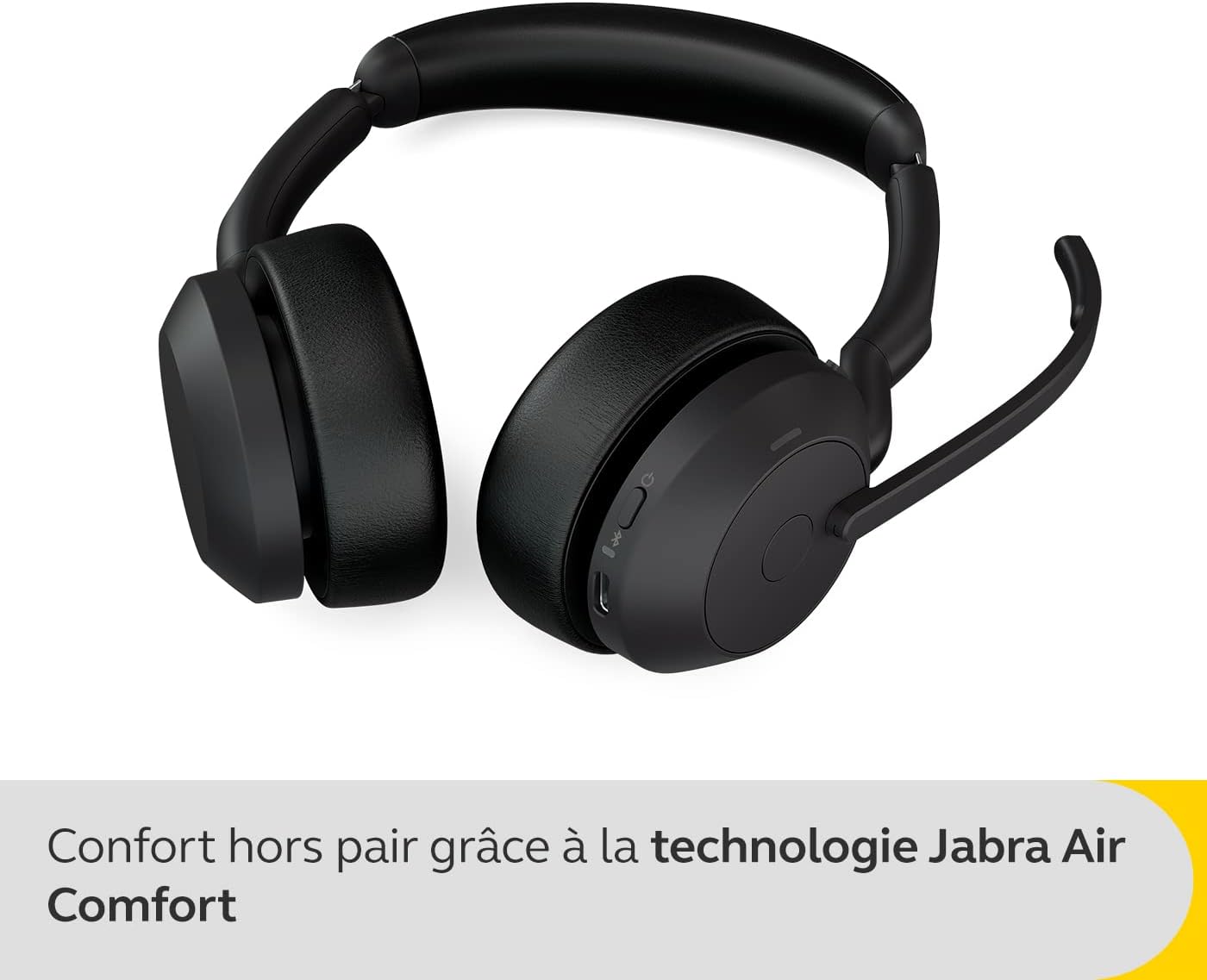 Detalle de Jabra Evolve2 55 18h Casque Bluetooth 📞