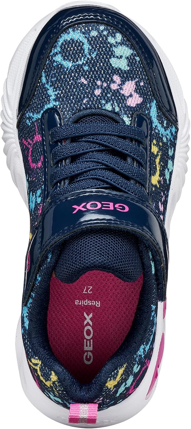 Detalle 2 de Geox J Assister Girl B: Scarpe ginnastica per bambine e ragazze, traspiranti e facili da indossare