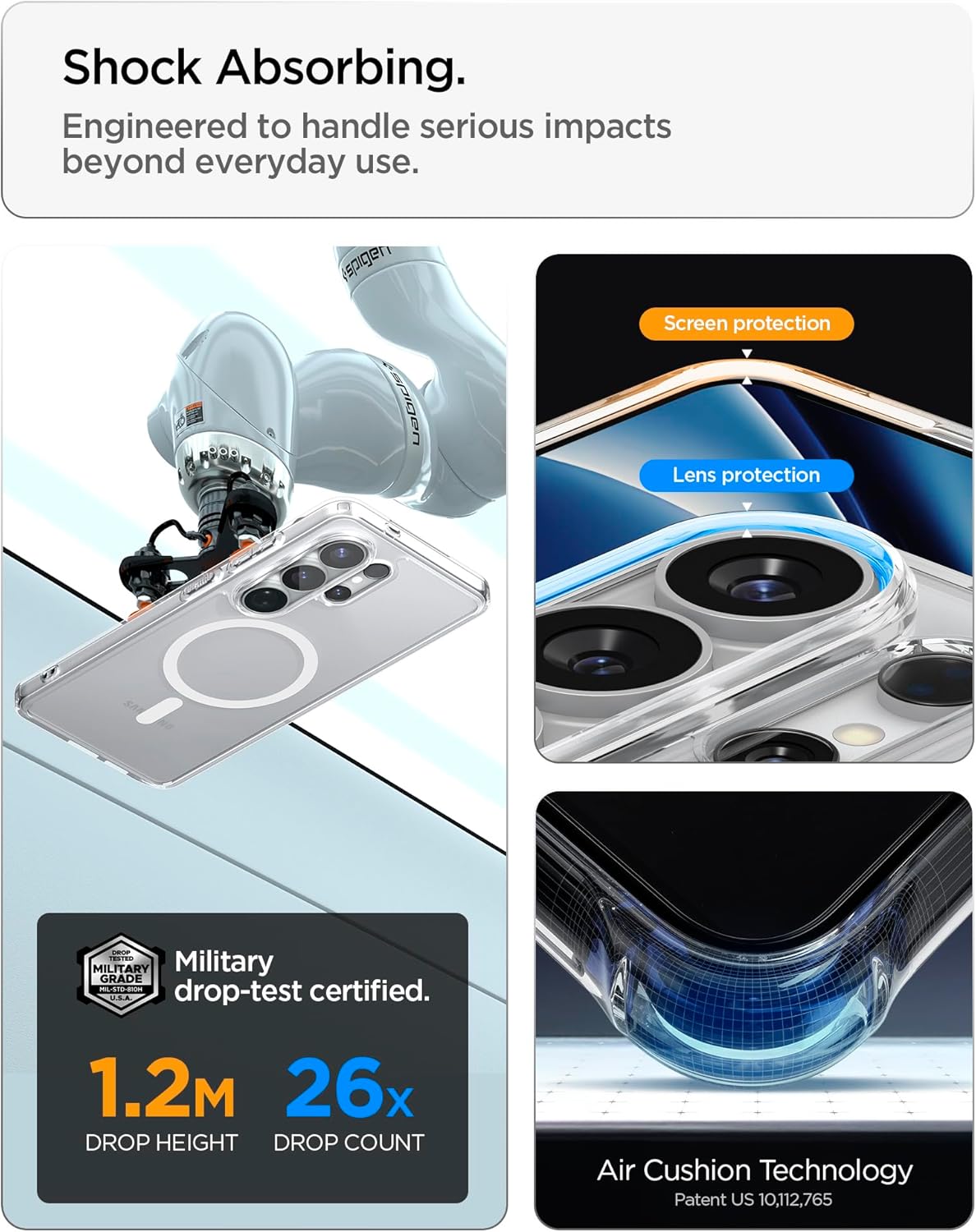 Thumbnail 6 de Spigen Galaxy S26 Ultra Case Ultra Hybrid
