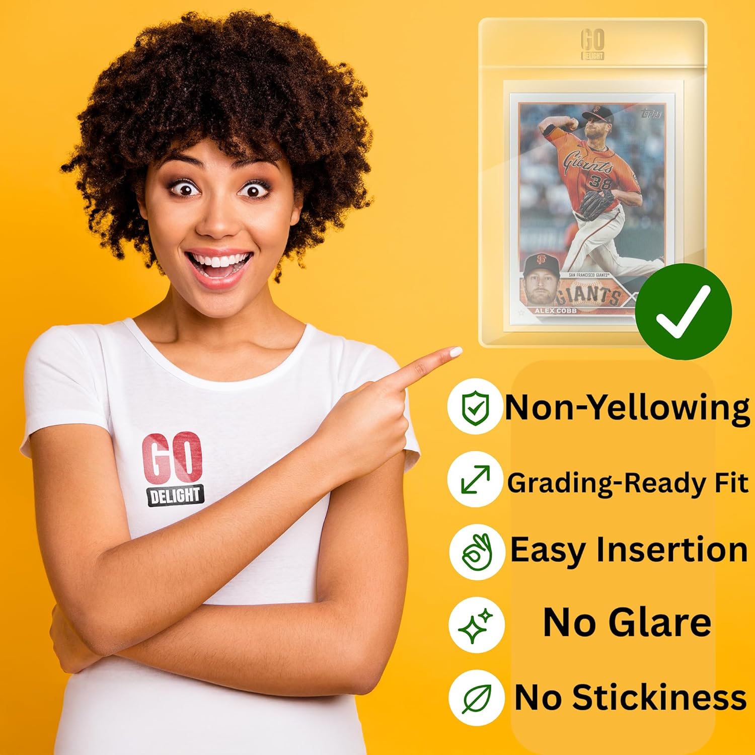 Thumbnail 5 de Semi-Rigid Card Holders Bundle for PSA, SGC, BGS, CSG Grading (100 Pack) — Baseball Card Sleeves + 50 Soft Sleeves