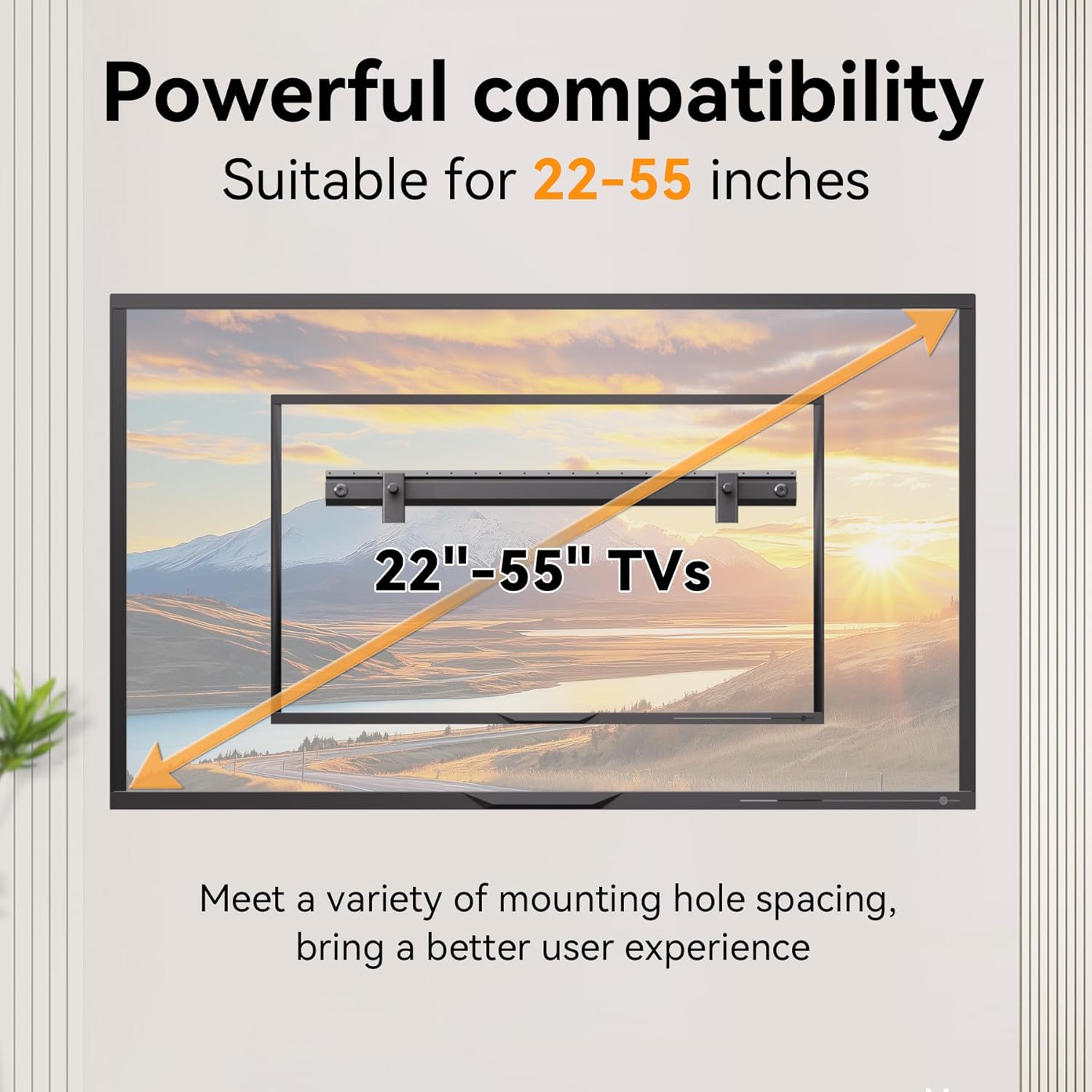 Detalle de Aetubree No Drill TV Wall Mount 55 inch