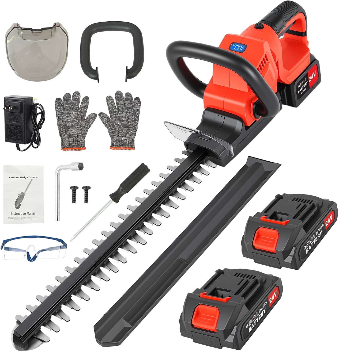 Detalle de RAXONE Cordless Hedge Trimmer 22-Inch