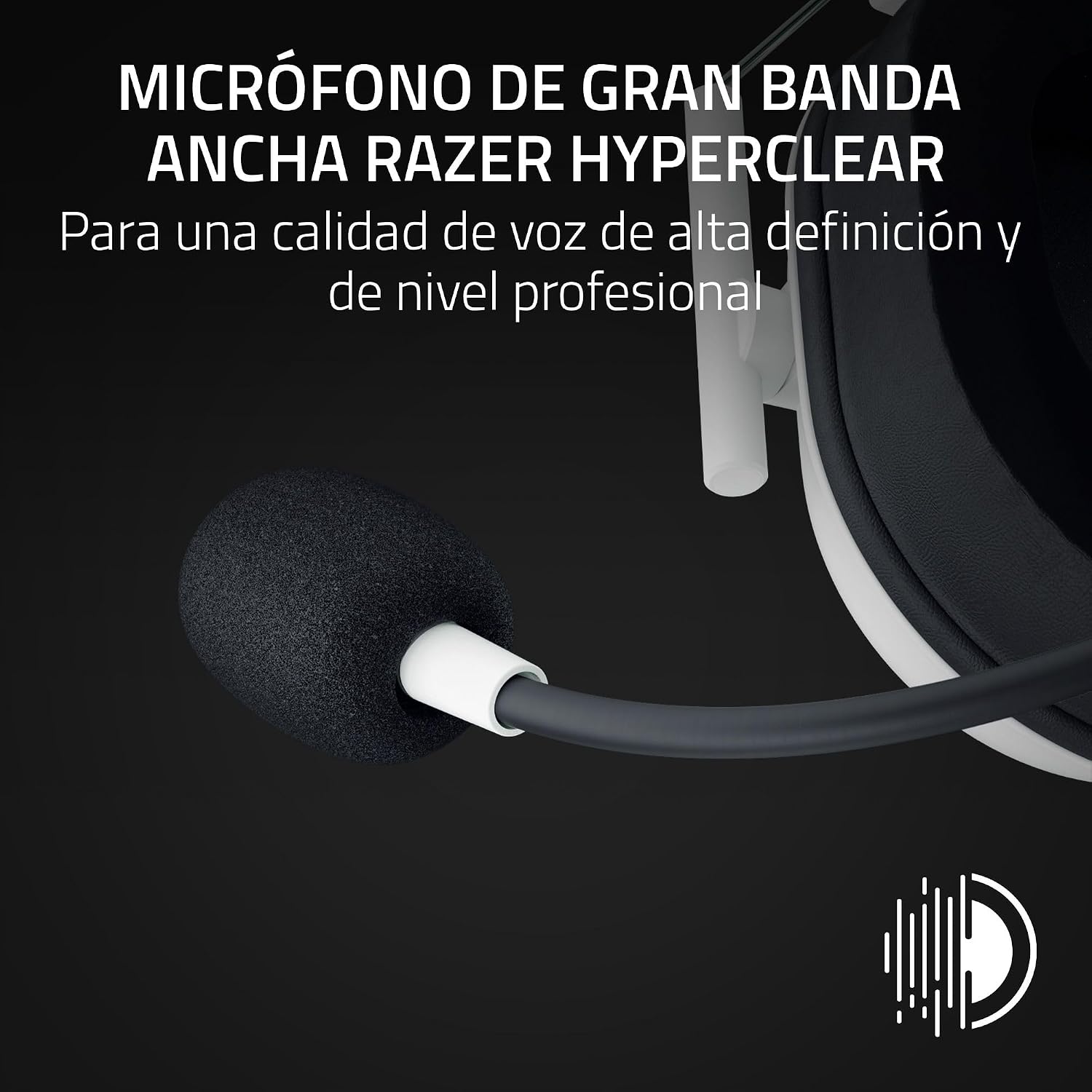 Detalle 1 de Razer Blackshark V2 Hyperspeed 🎧 Auriculares Gaming Inalámbricos