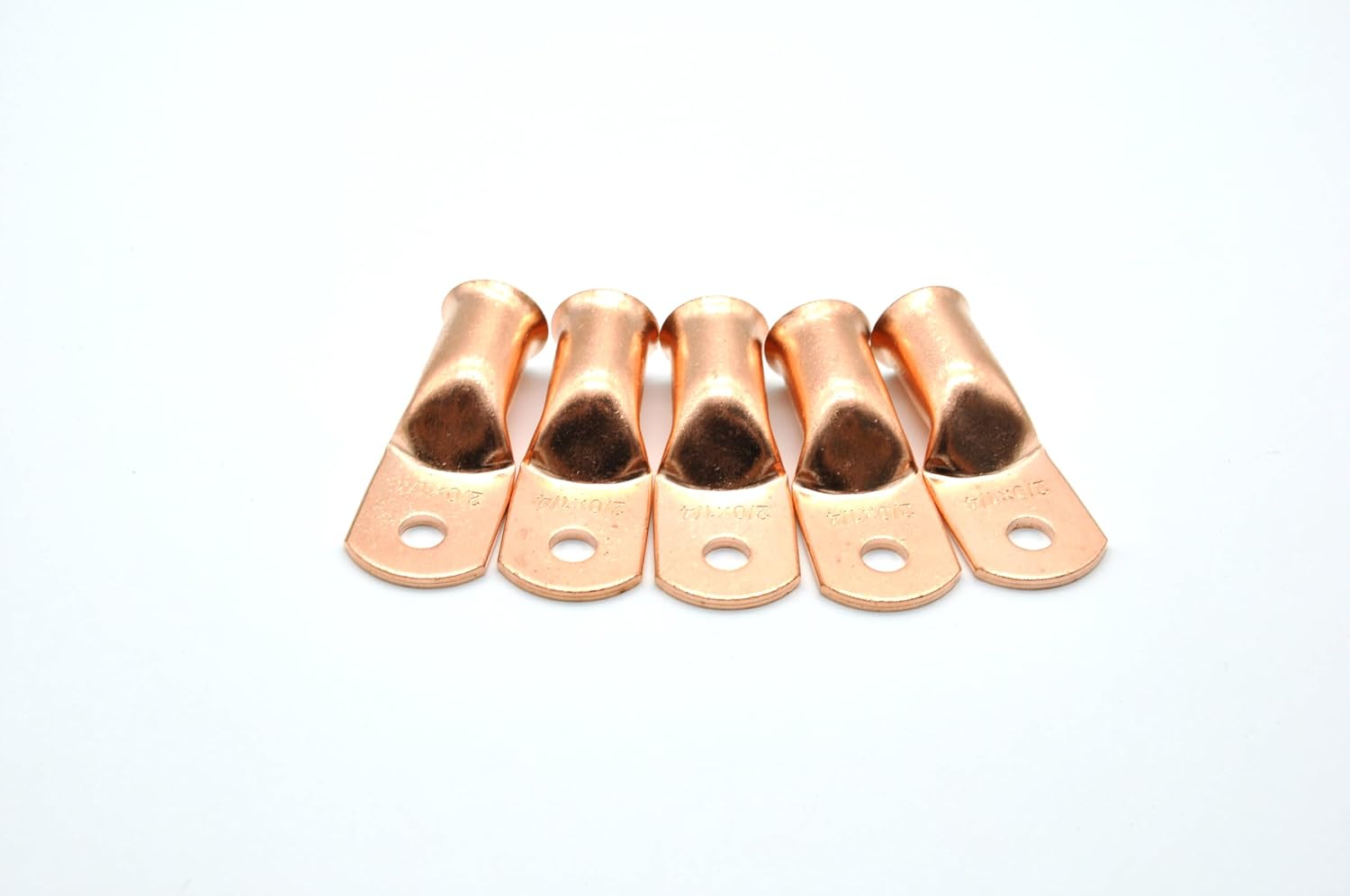 Detalle de Copper Battery Cable Lugs AWG 1/0