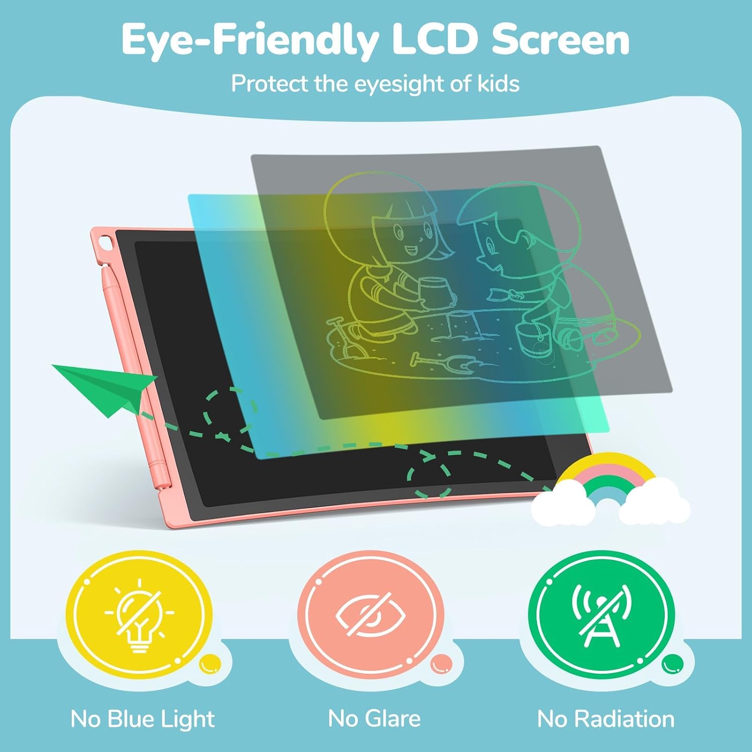 Thumbnail 4 de LCD Schreibtafel 2 Pack 8,5 Zoll