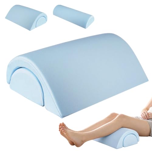 Detalle de 2-in-1 Halbmond Lagerungsrolle für Knie, Beine, Rücken und Nacken (Blau) – Wapasezyar