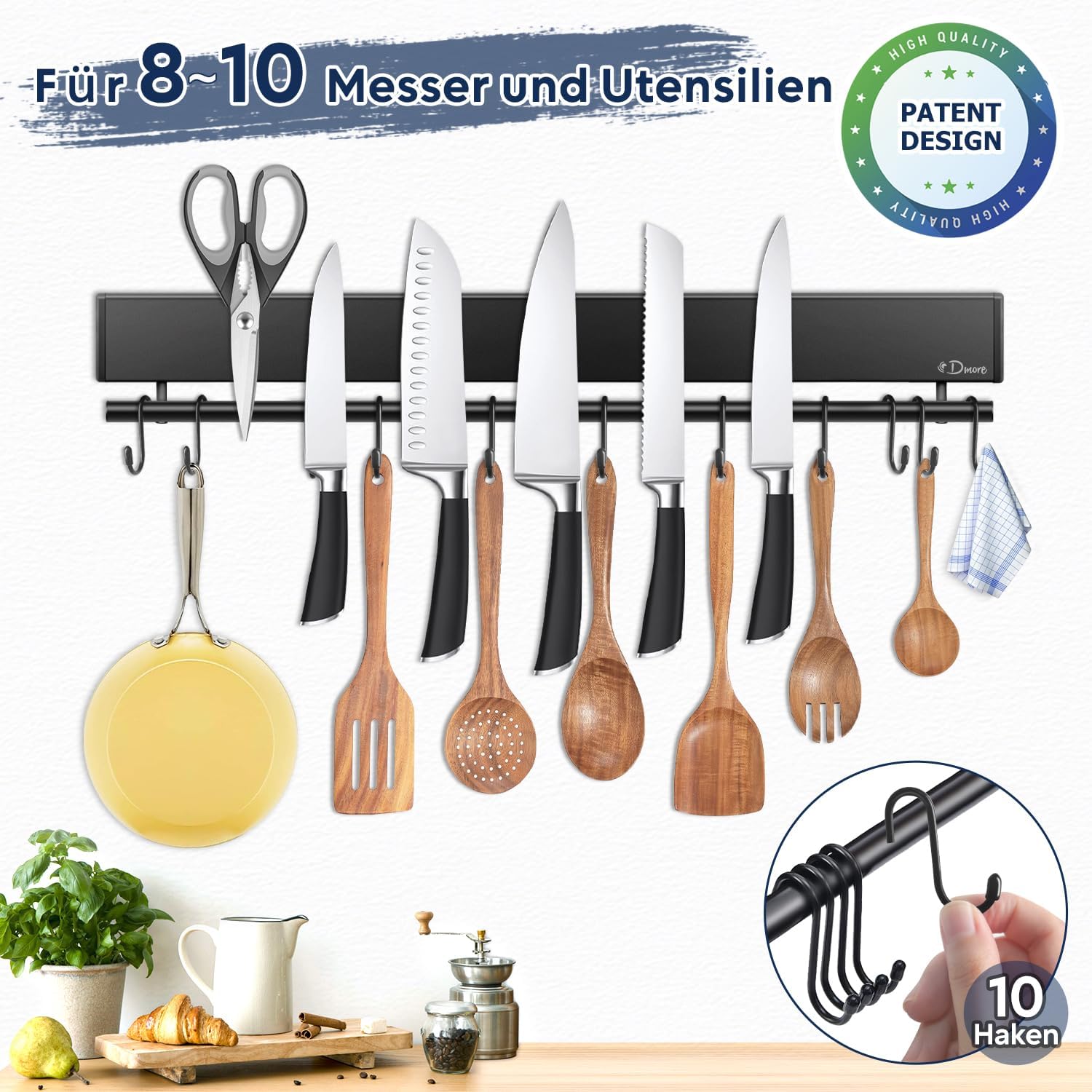 Thumbnail 2 de Dmore Barra magnética para cuchillos 50 cm