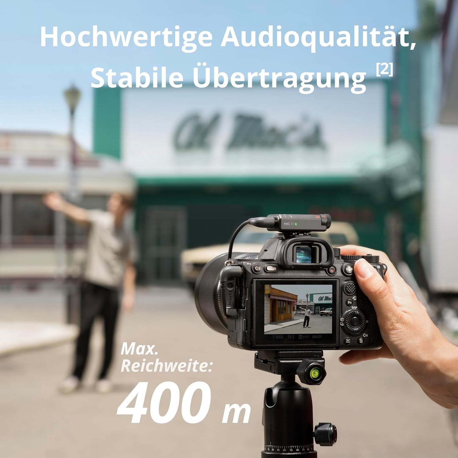 Detalle de DJI Mic Mini Lavaliermikrofon 2 Sender, 1 Empfänger