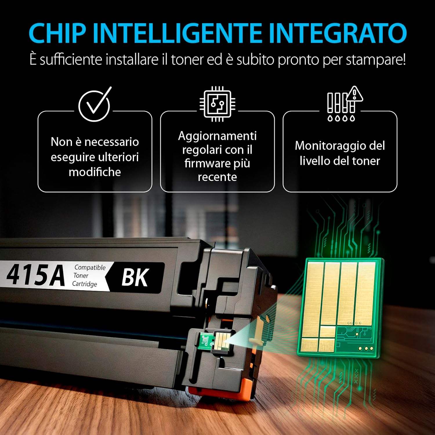 Thumbnail 3 de Smart Ink 415A Toner compatibile 4 colori