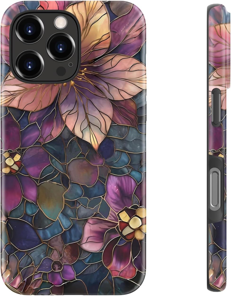 Detalle de DorisMax iPhone 16 Pro Max Case — Cute, Preppy Floral Design with MagSafe