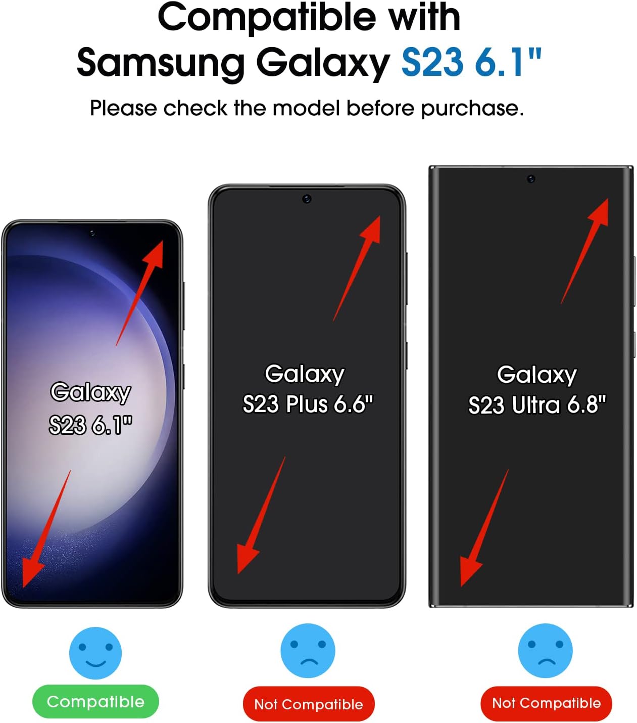 Detalle 2 de amFilm Galaxy S23 5G Screen Protector 2-Pack