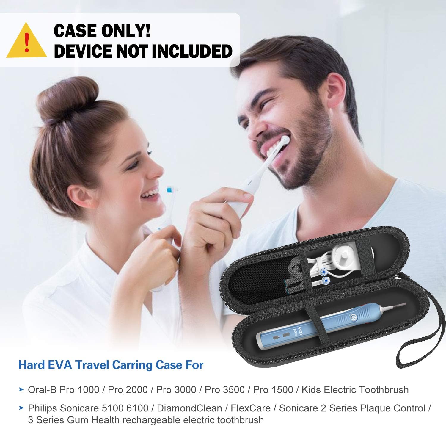 Detalle 2 de ProCase Toothbrush Travel Case EVA