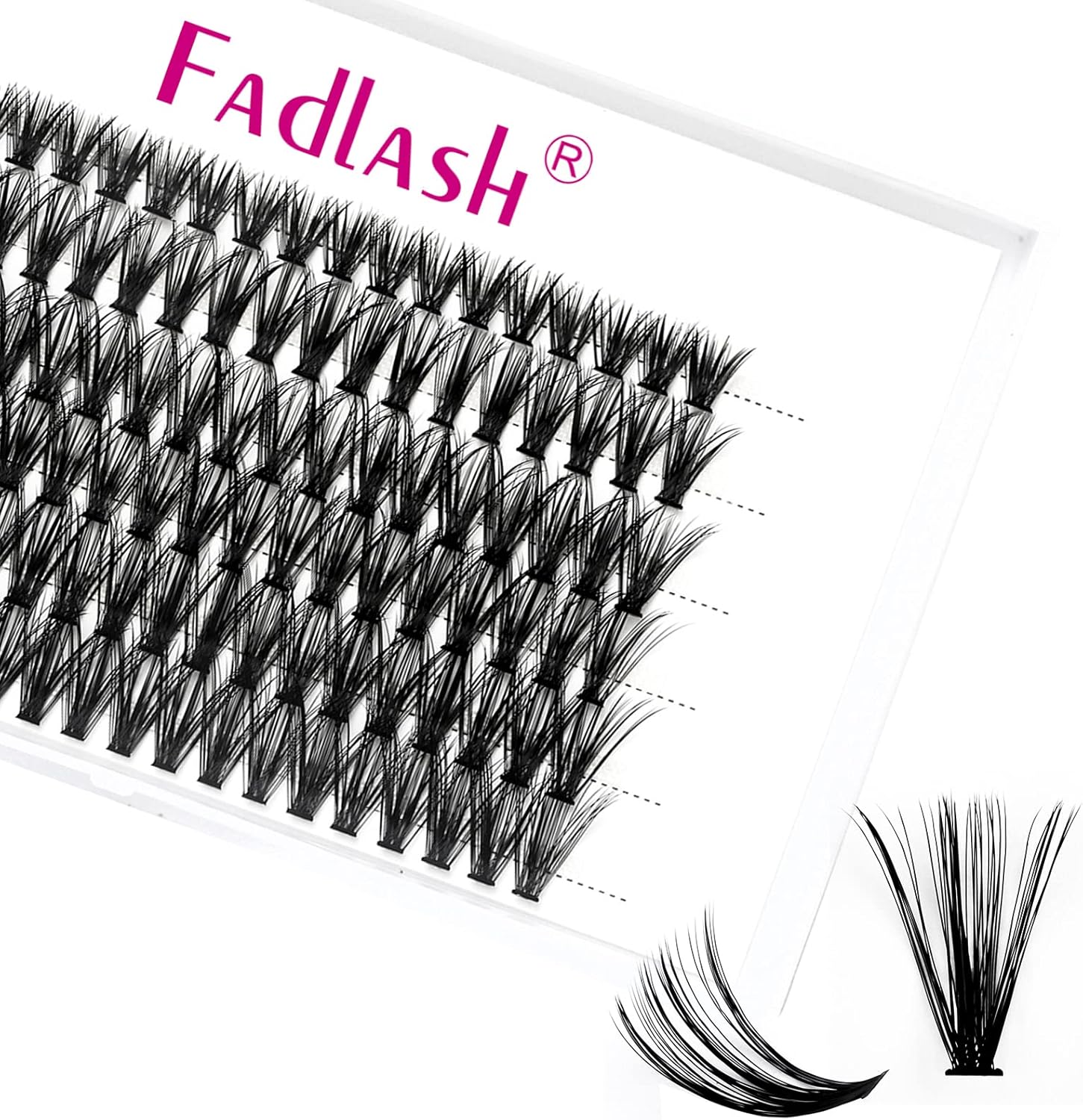 Detalle de Ciglia Fadlash 12mm 120 pezzi Ciuffetti DIY
