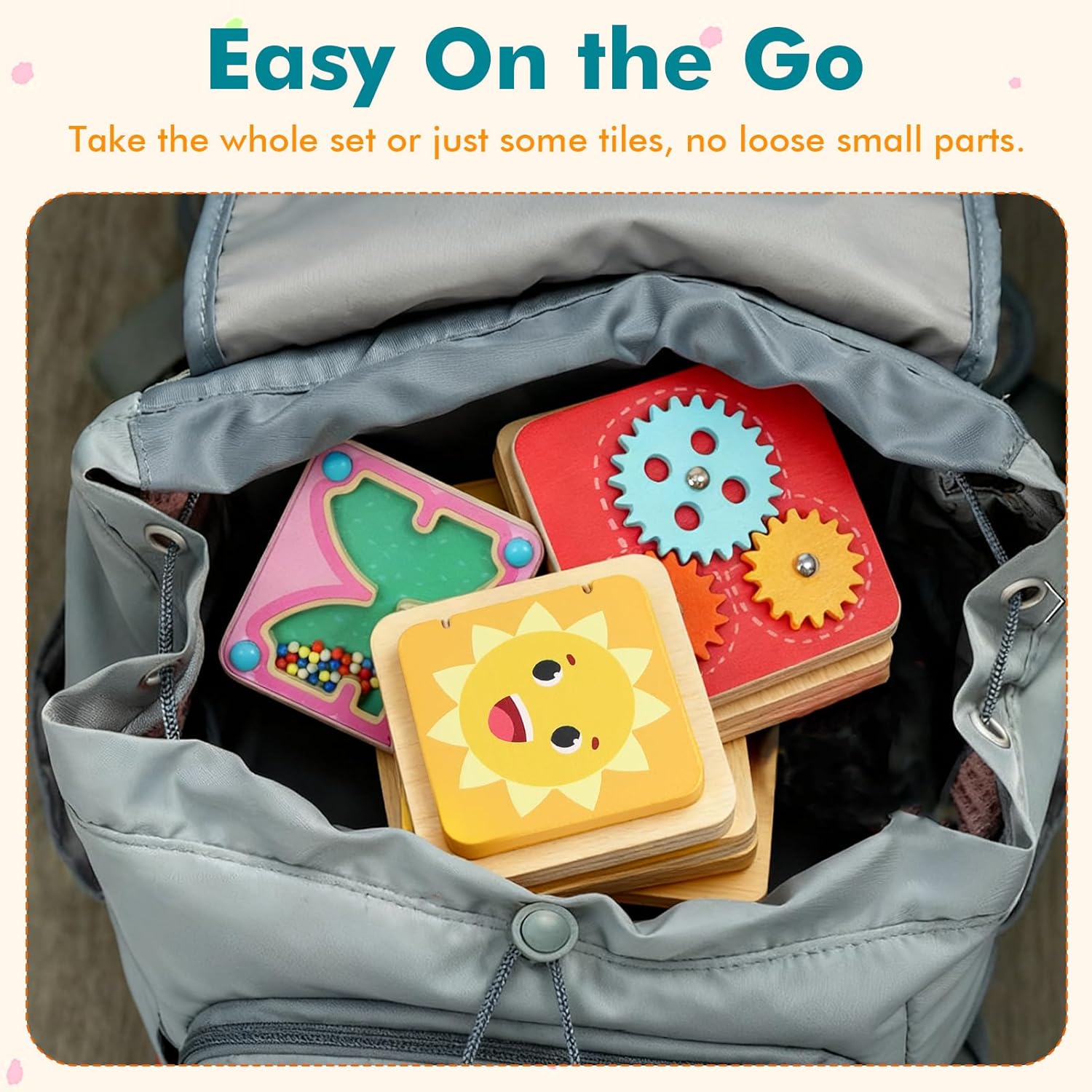 Detalle de Baby sensory busy board for 1 2-year olds