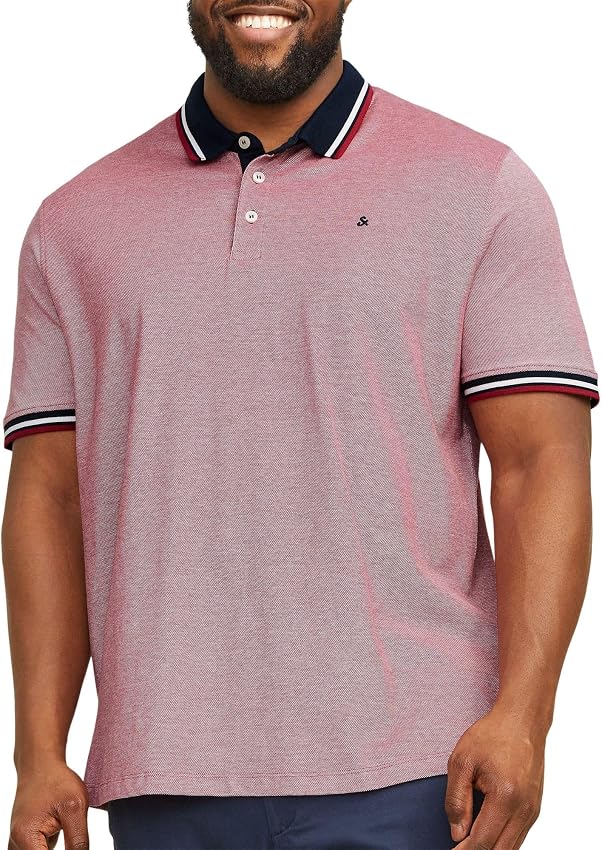 Imagen de Jack & Jones Polo SS Noos Río Red Hombre 6XL en OfertitasTOP