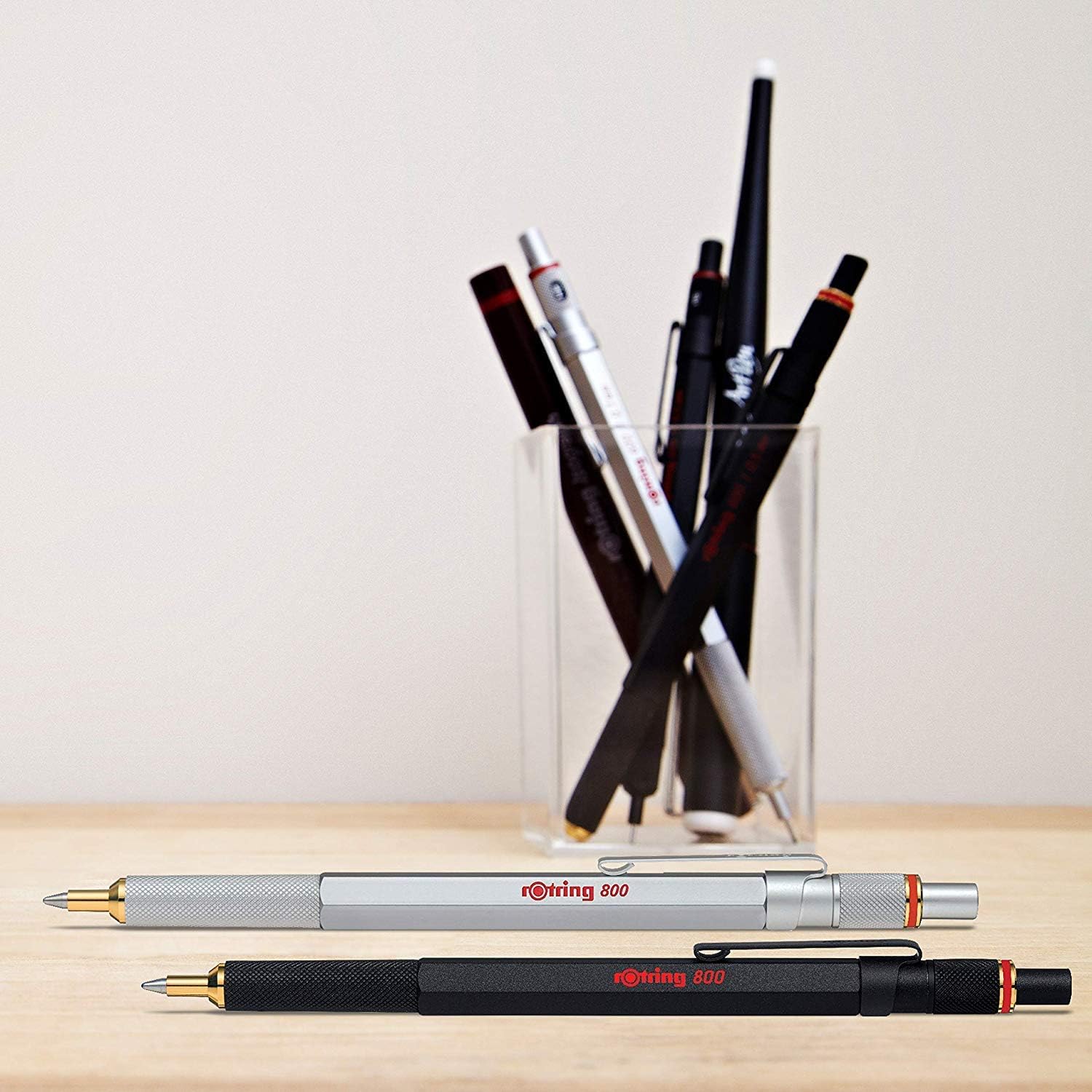 Detalle 2 de Rotring Retractable Ballpoint Pen, Silver