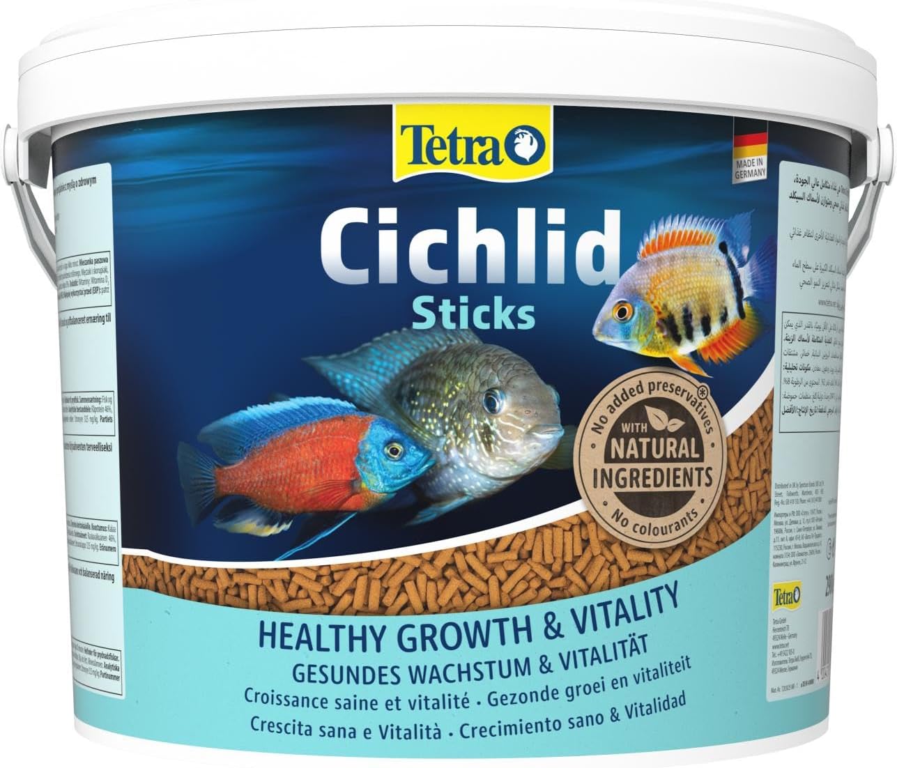Detalle 2 de Tetra Cichlid Pro - 500 ml (multi crisps) - Aliment bioactif pour Cichlidés