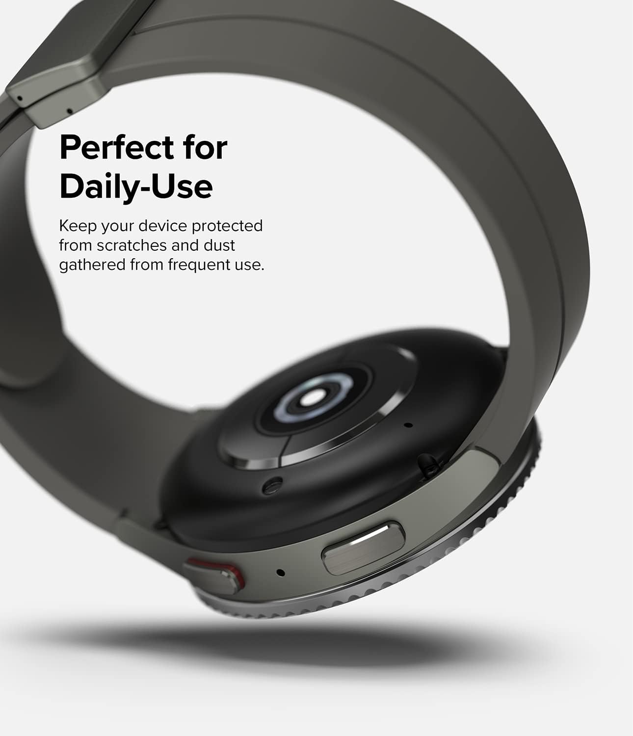 Thumbnail 4 de Ringke Bezel Styling for Samsung Galaxy Watch 5 Pro 45mm – Stainless Steel, Adhesive Bezel Cover in Silver