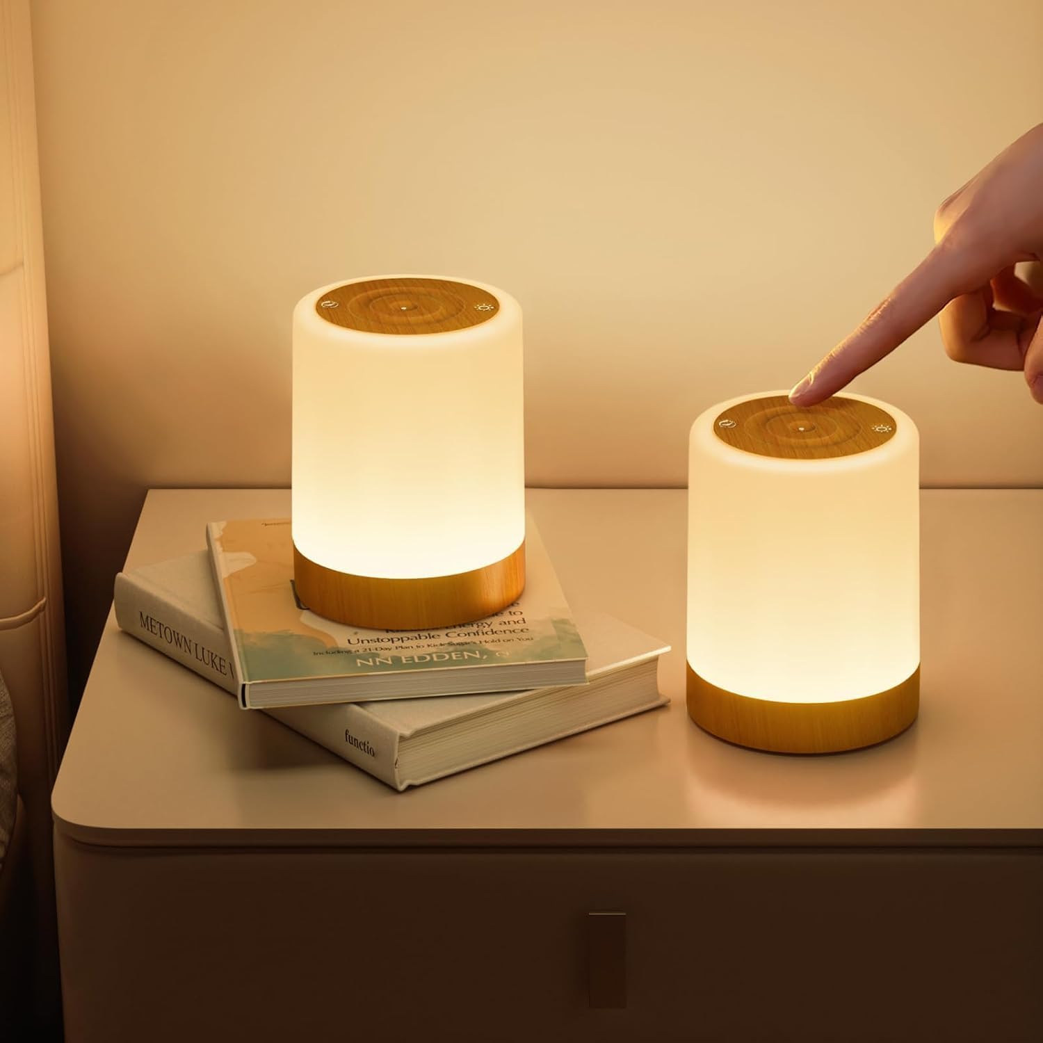Detalle de ONEWAY Night Light 2-Pack bedside lamps