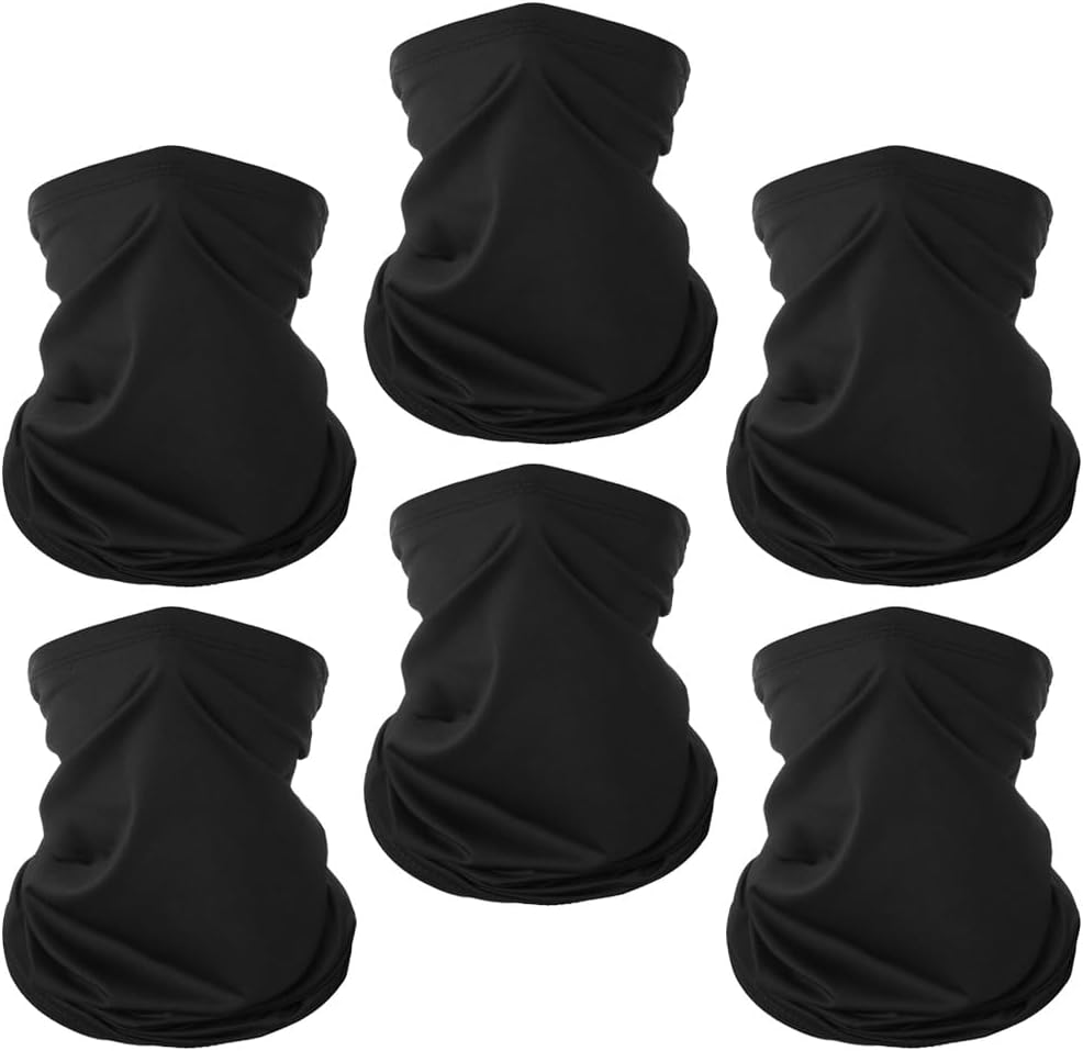 Detalle 1 de Breathable Bandana Face Masks, 6-Pack