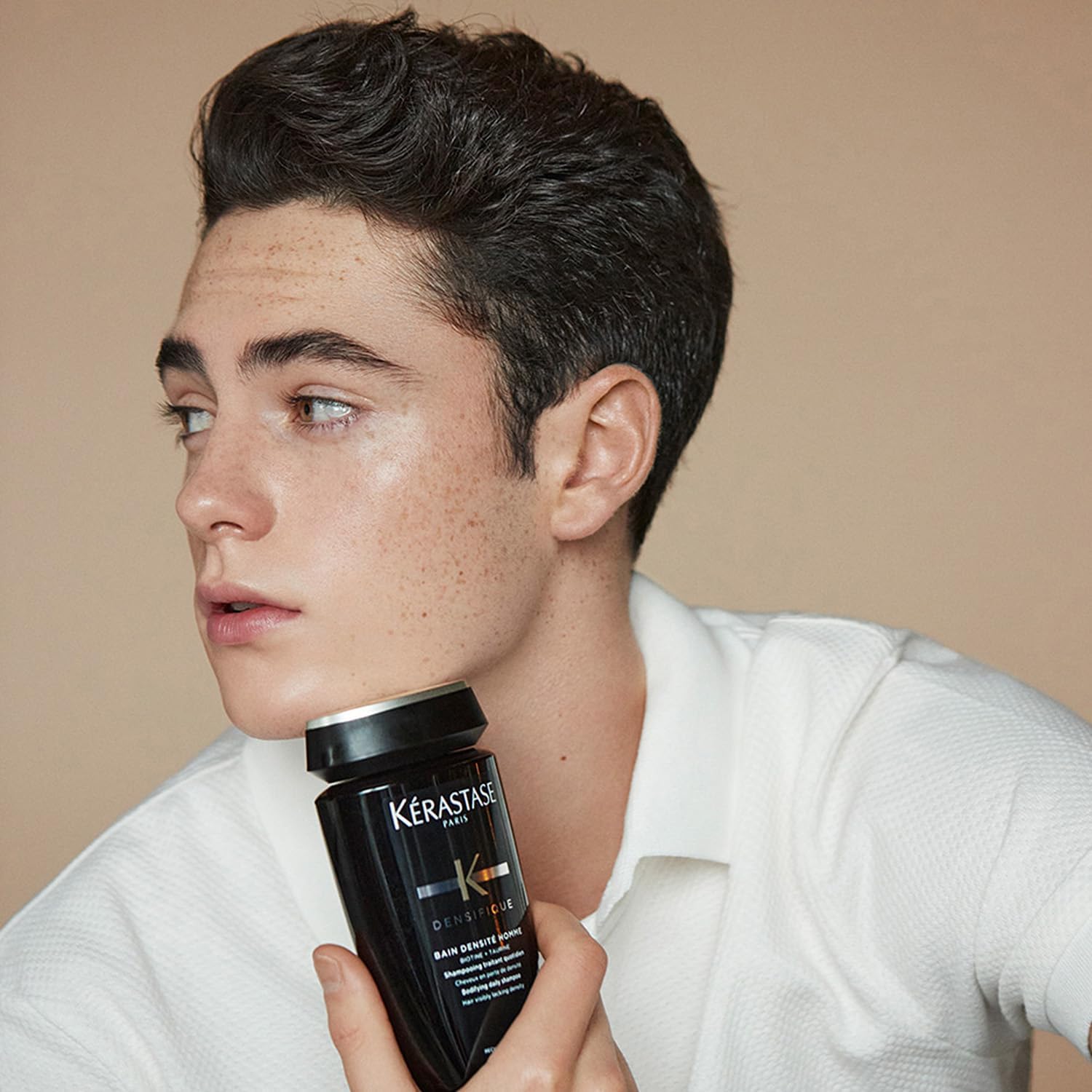 Detalle de Kérastase Densifique Homme Bain Densité – Thickening & Volumising Shampoo for Fine Hair