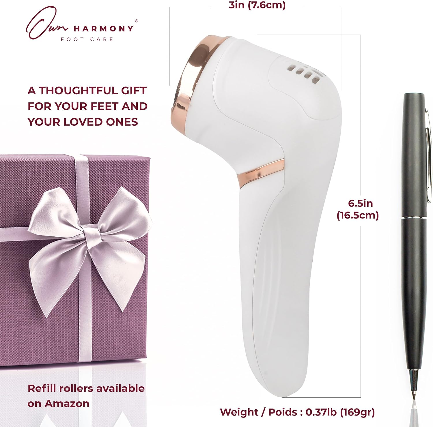 Thumbnail 5 de Own Harmony CR2100 Electric Hard Skin Remover 1300mAh